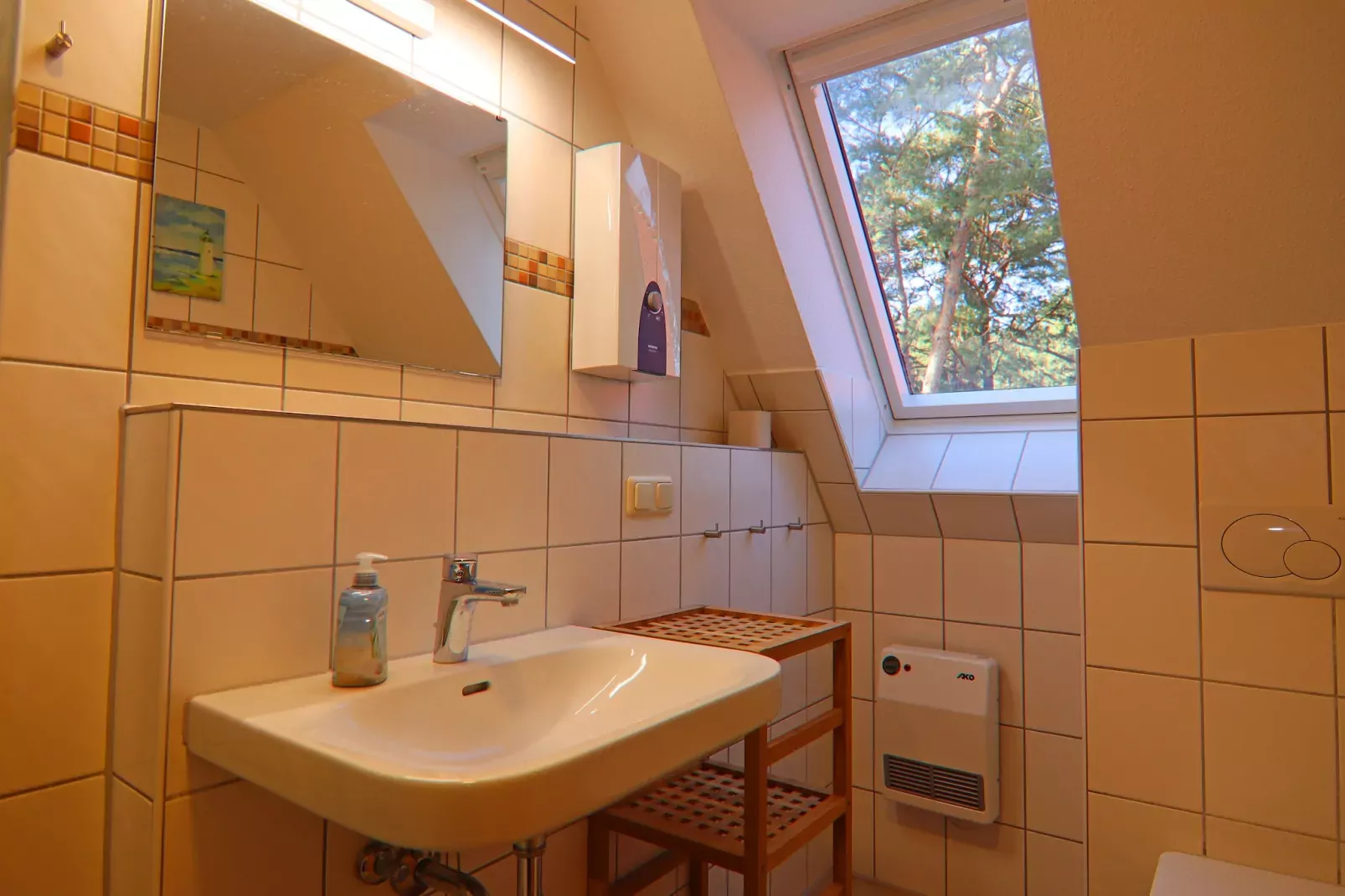 Dünenwaldhaus Mitte-Badezimmer