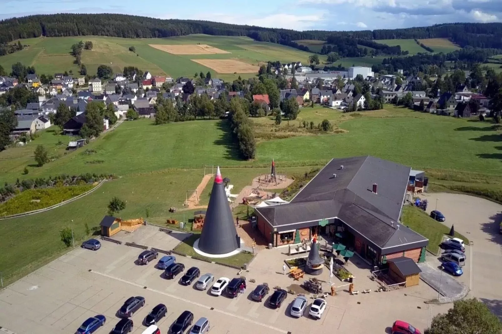 Am Rennsteig-Gebiete Sommer 20 km