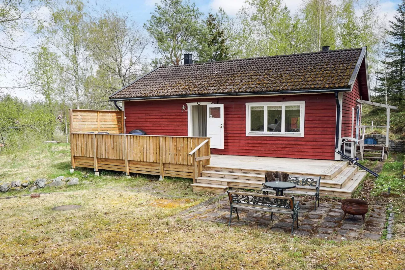 6 Personen Ferienhaus in MARIEFRED-By Traum-Außenbereich
