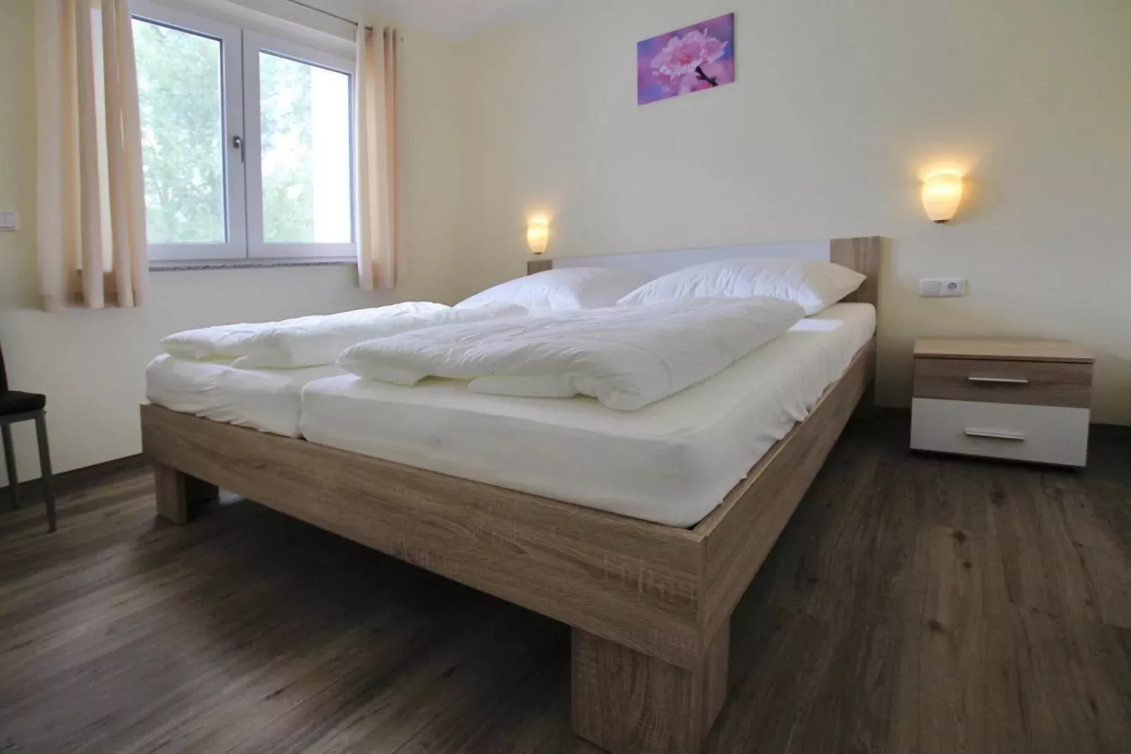 Apartment Hafenflair / Haus 3 EG-Wohnung 9 3 Personen-Bedroom