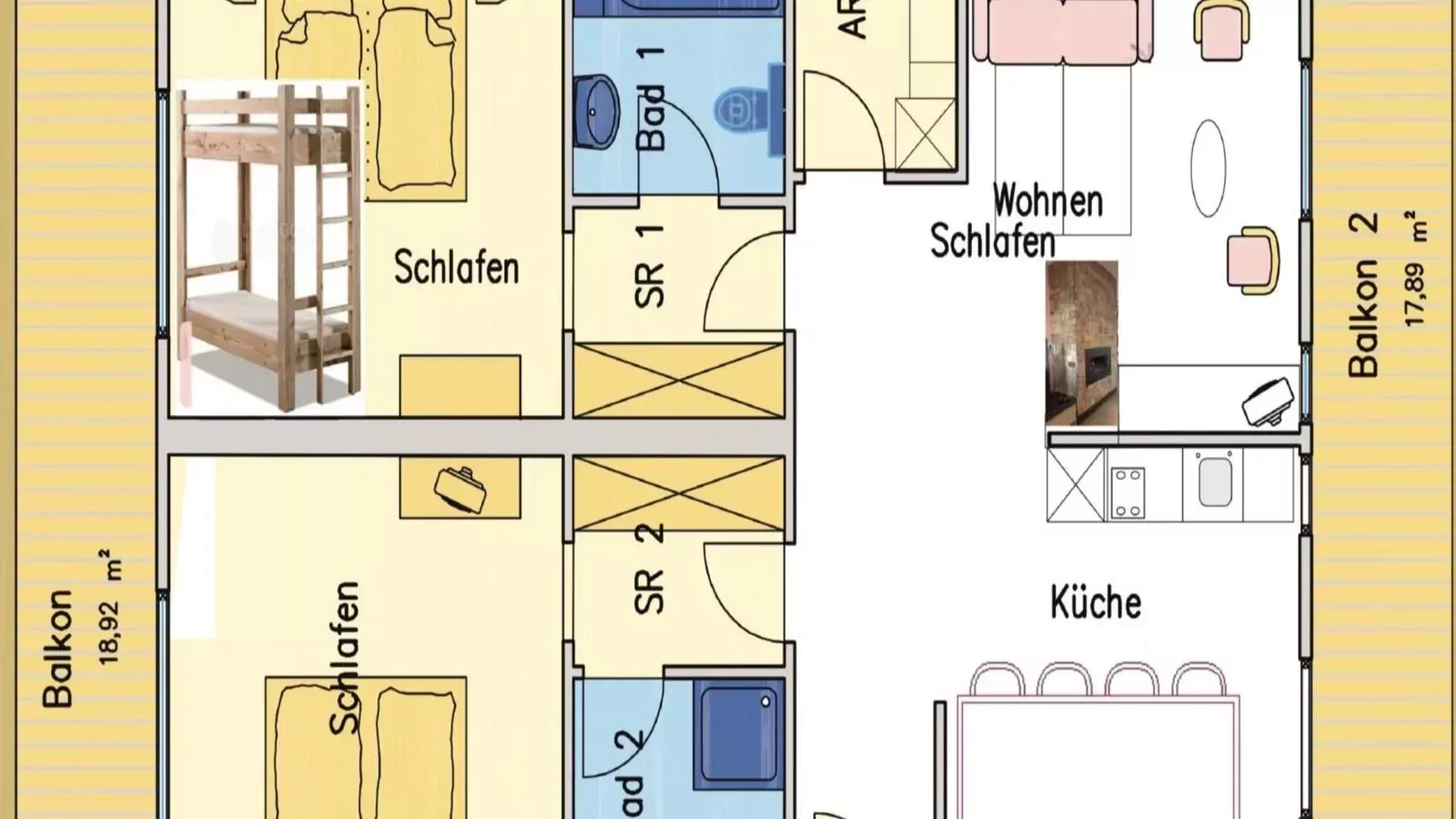 Haus Austria TOP 3-Floor plan