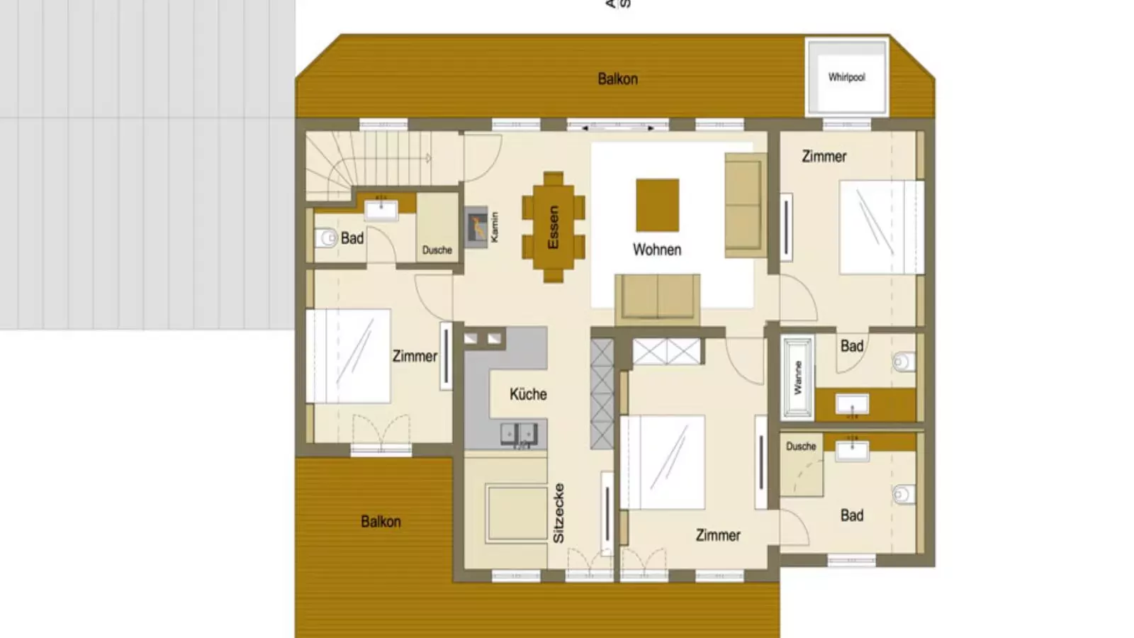 Chalet-Apartment Holunder am Lift-Floor plan