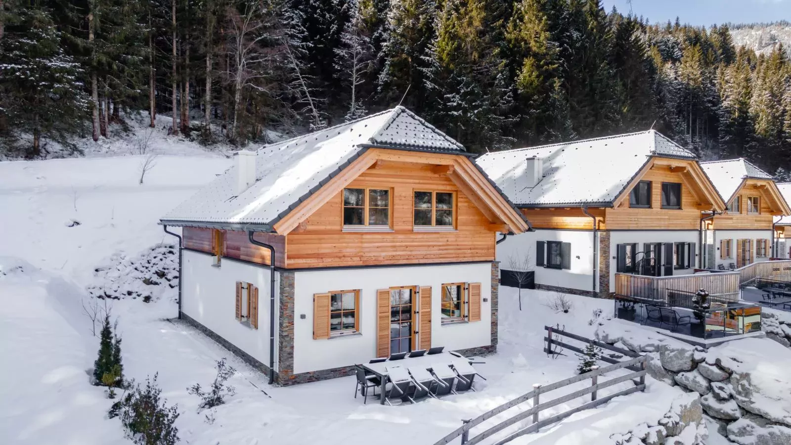 Haus am Wald-Exterior winter