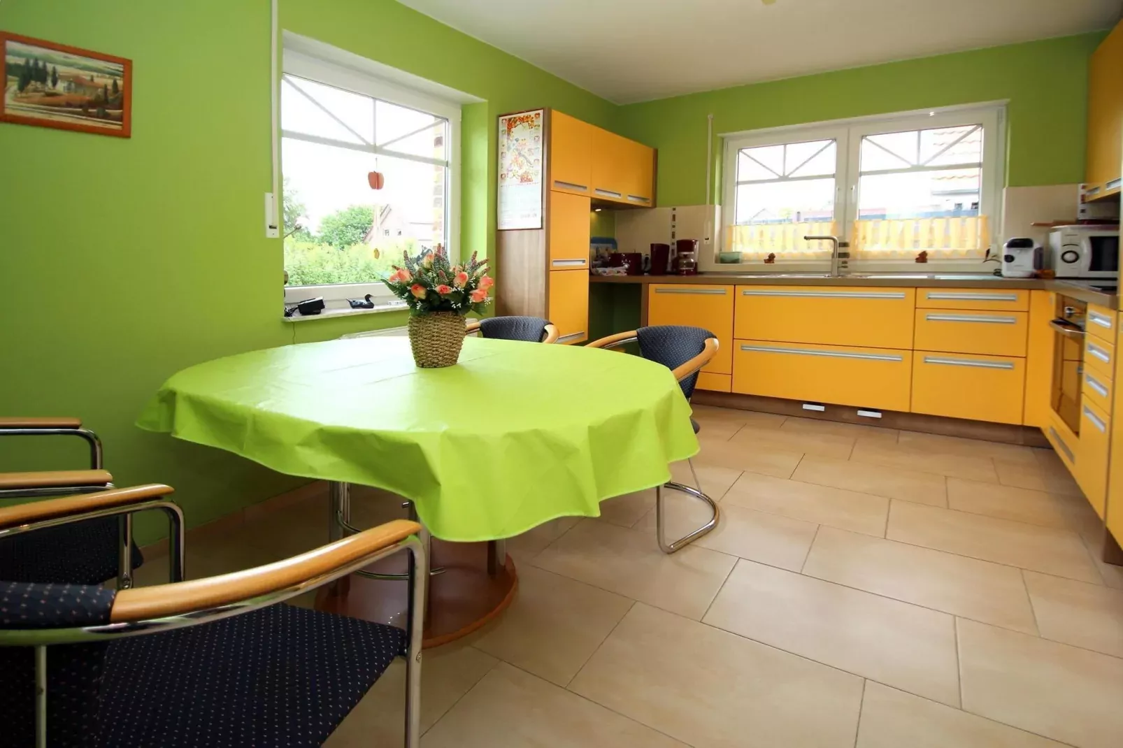 Große Ferienwohnung für 6 Personen mit Terrasse-Cuisine