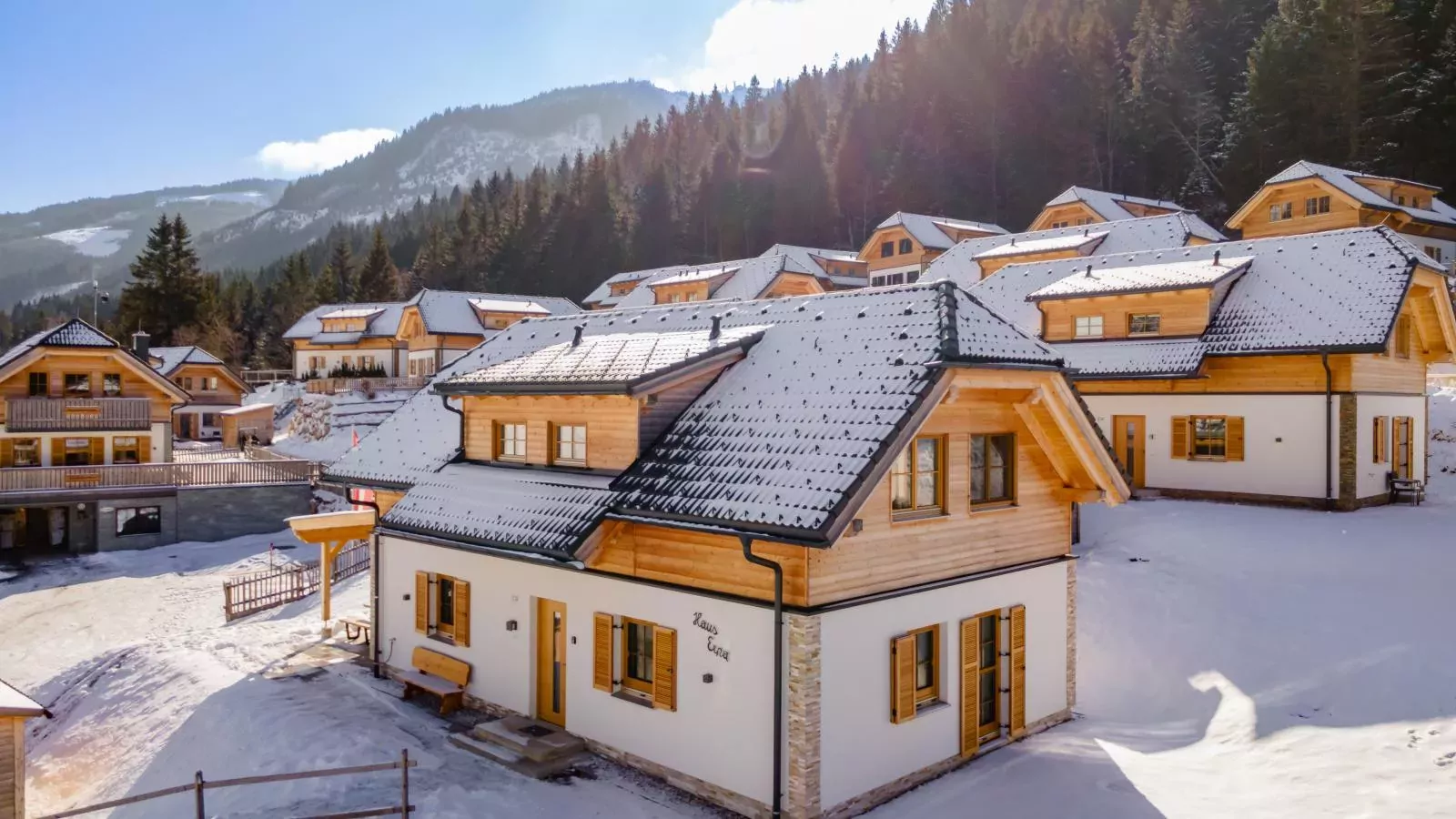 Ferienhaus Erna-Außenbereich Winter