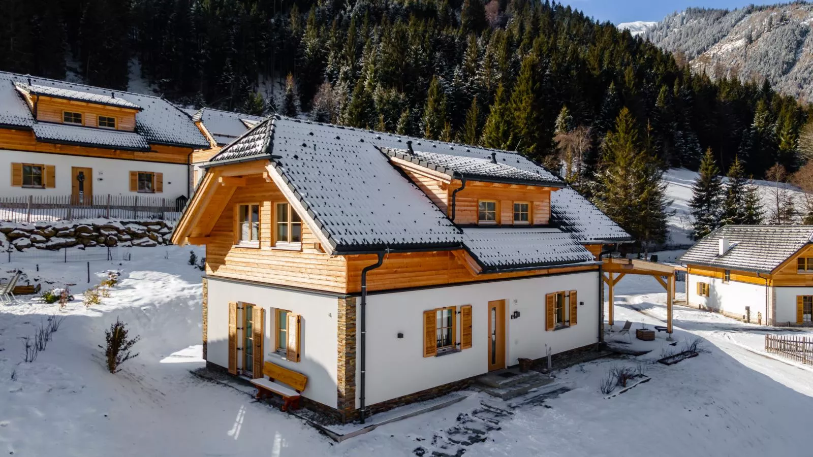 Chalet Amsel-Exterior winter