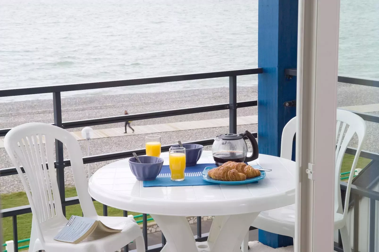 Les Terrasses de la Plage 1-Balcon-terrasse
