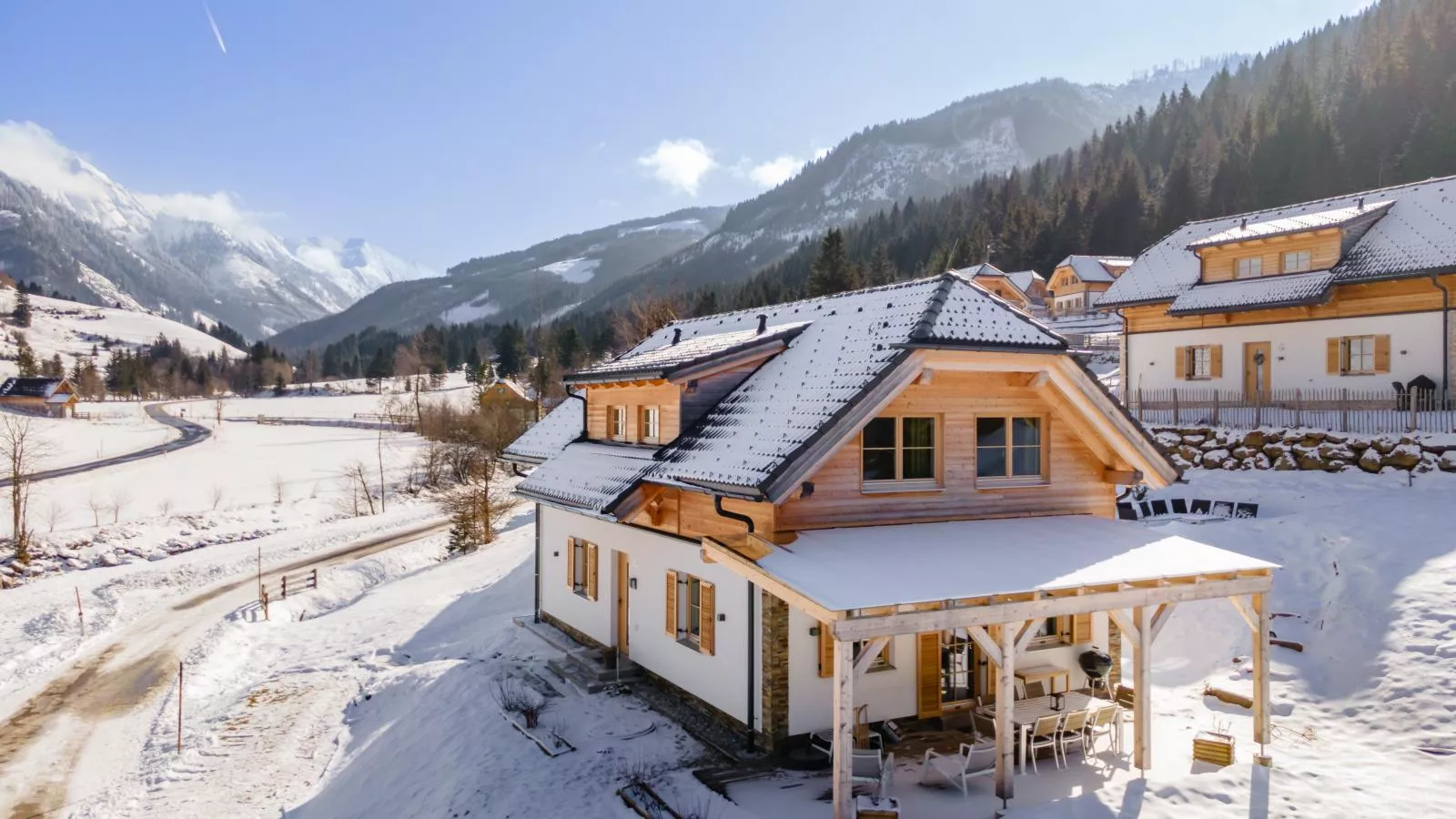 Chalet Amsel-Exterior winter