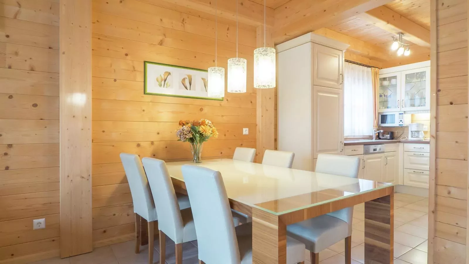 Chalet Bergoase-Dining room