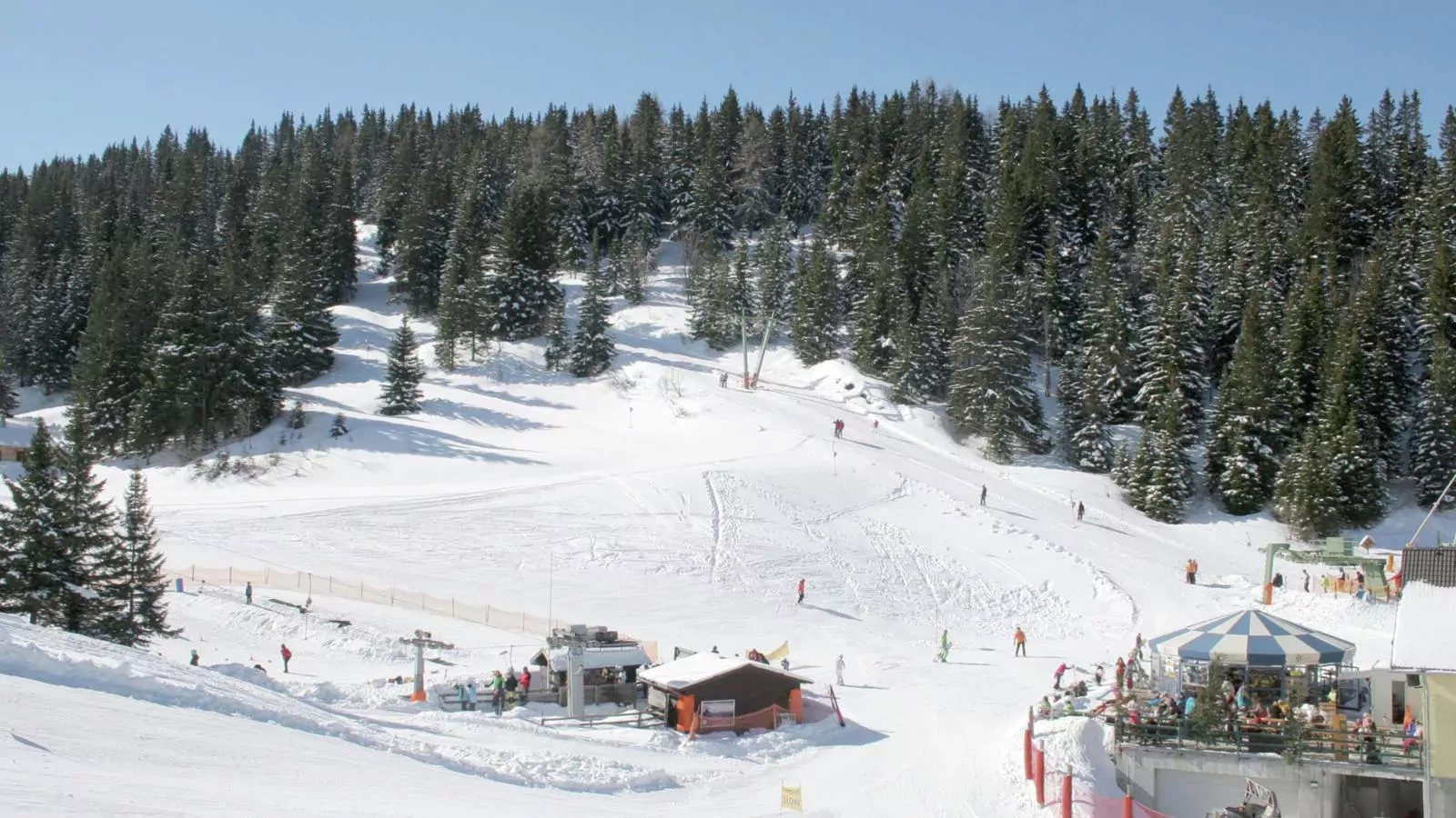 Chalet Bergoase-Area winter 1km