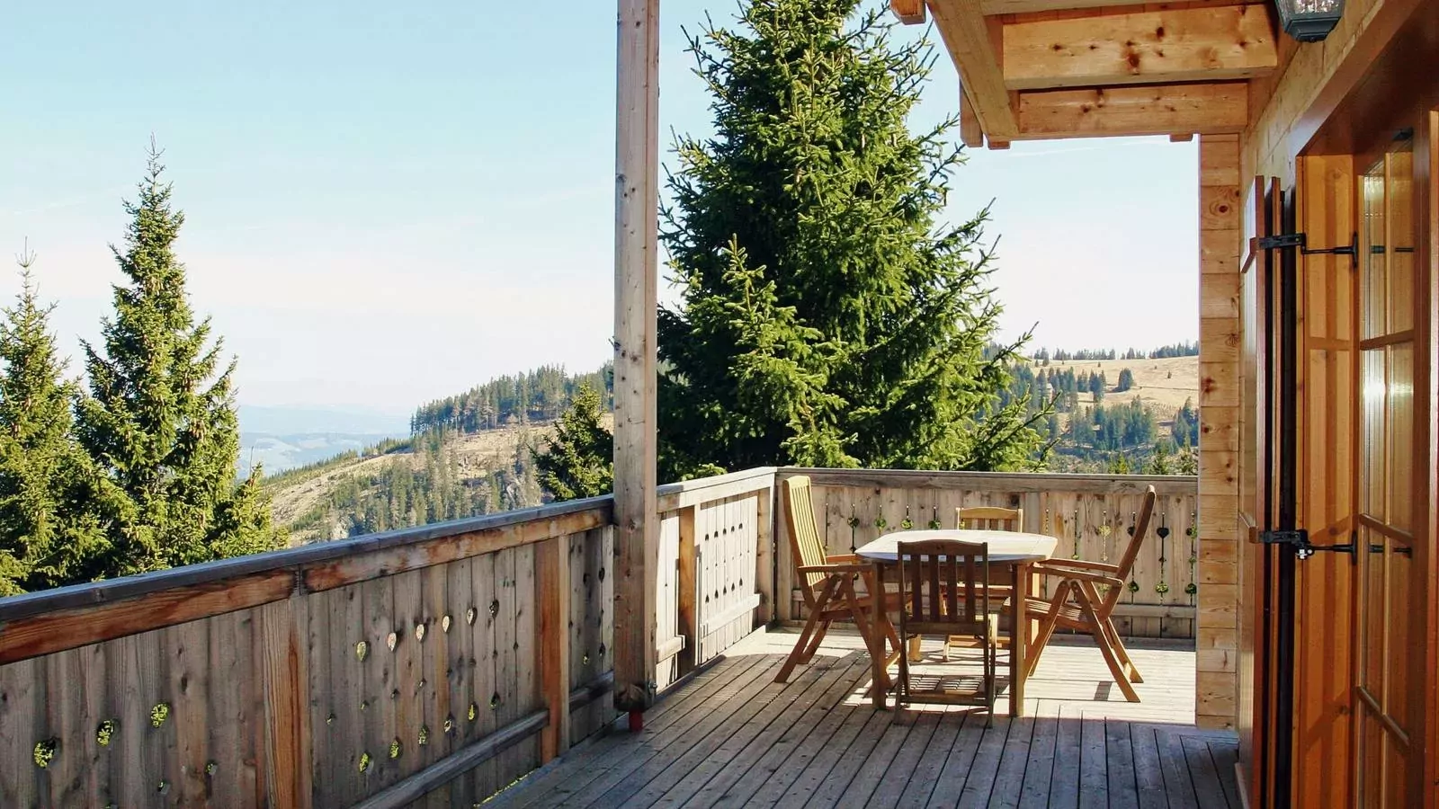 Chalet Bergoase-Terrace balcony
