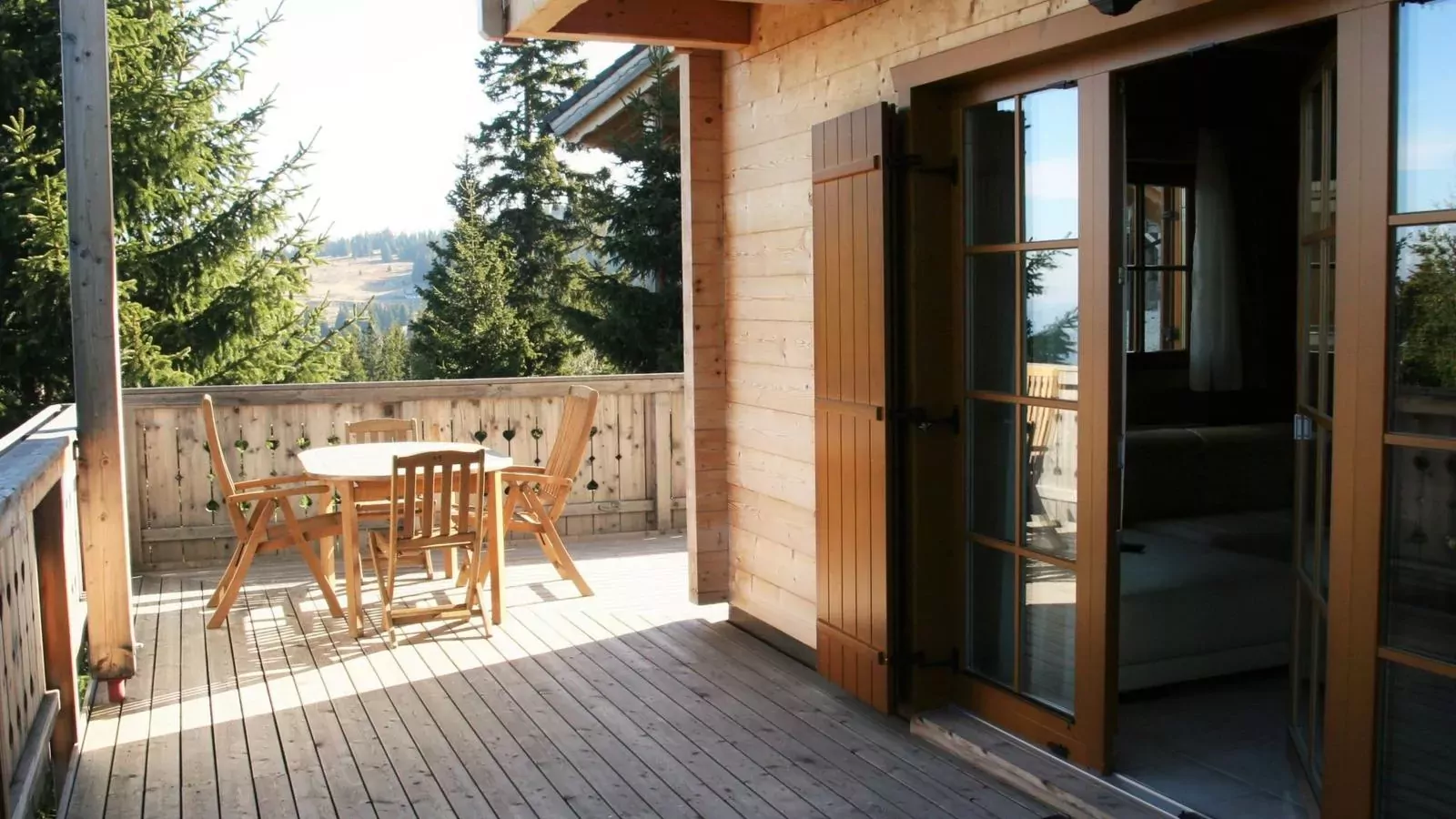 Chalet Bergoase-Terrace balcony