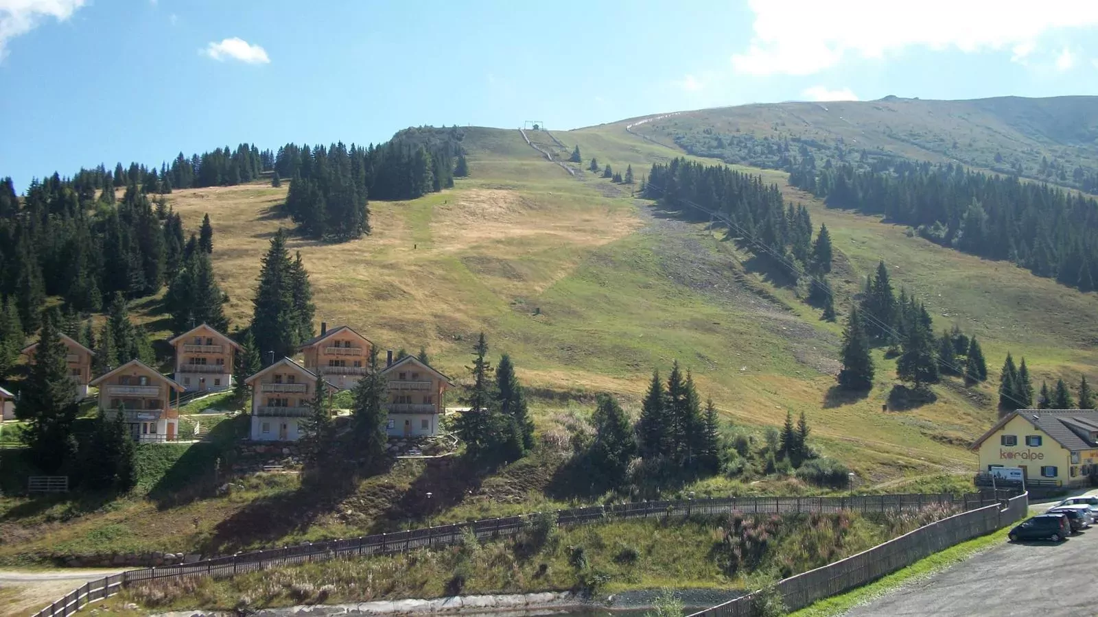 Chalet Bergoase-Areas summer 1km