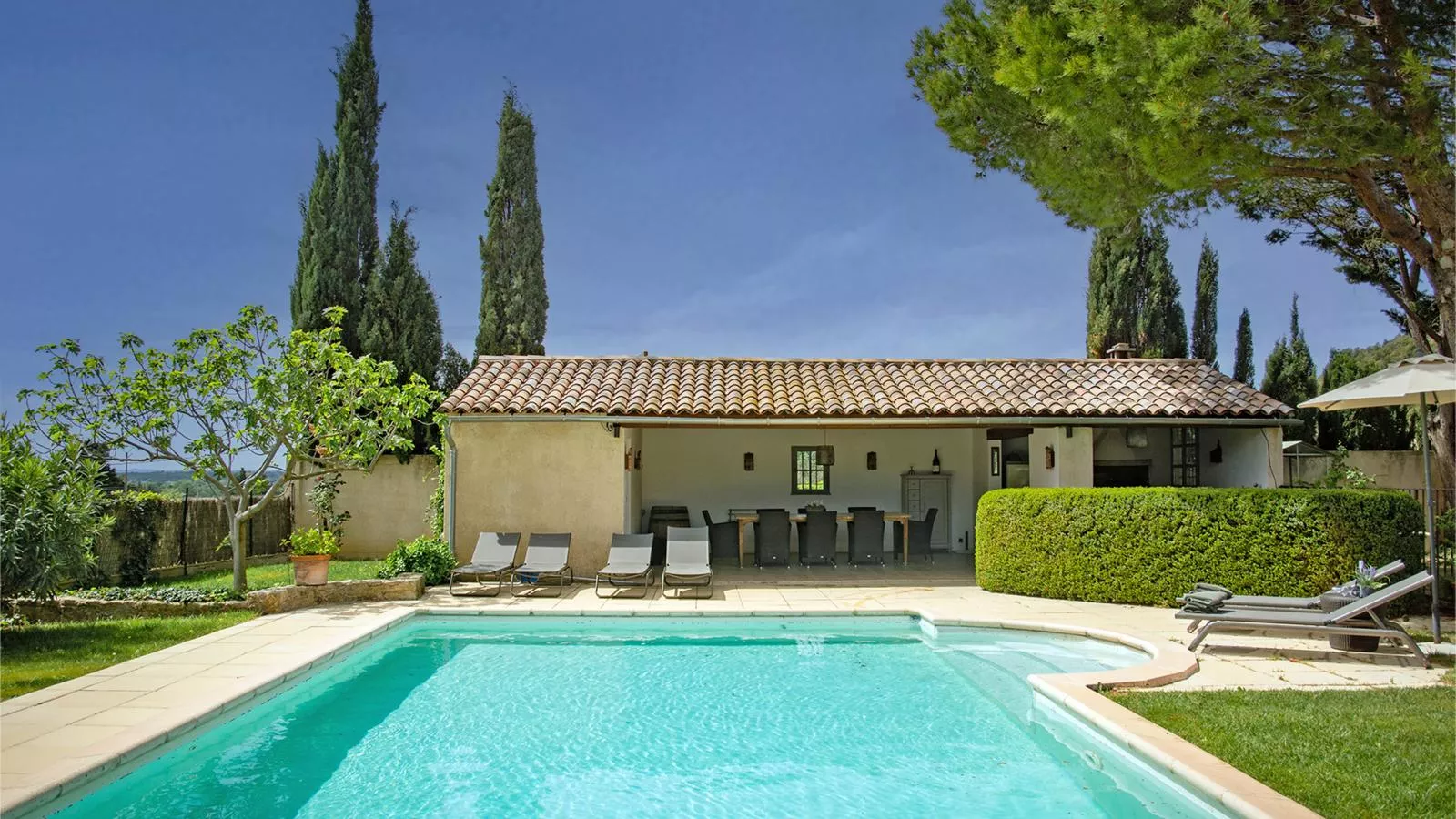 Le Mas Romarin-Pool