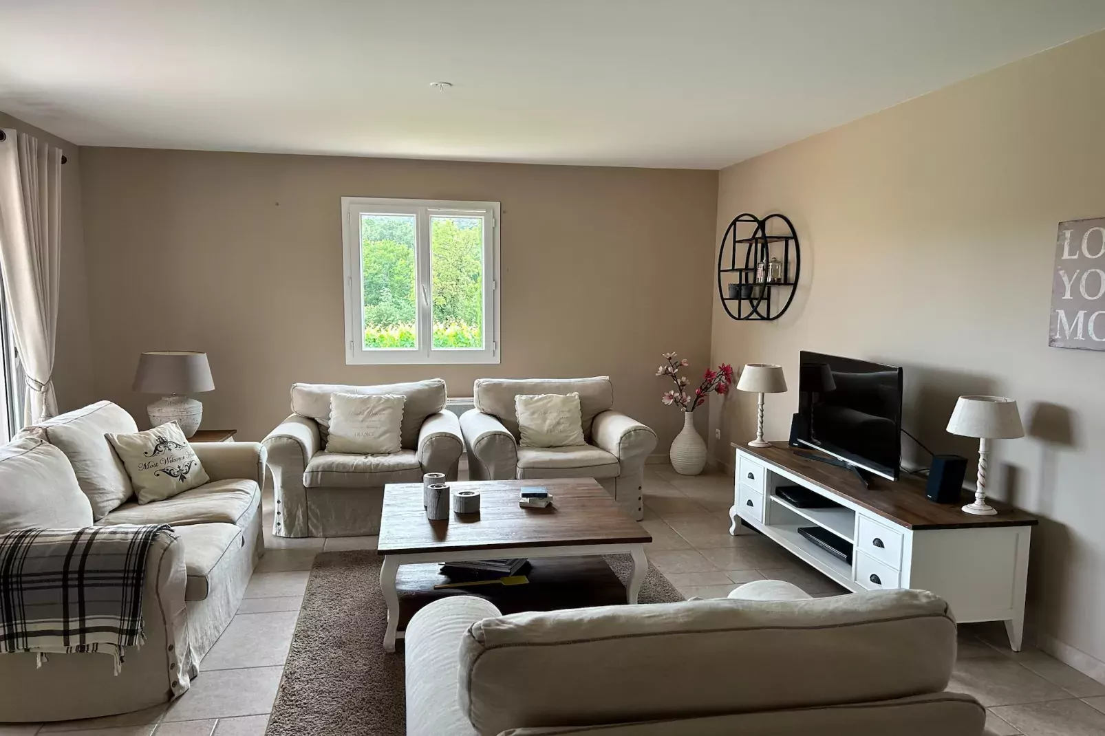 Villa d'Artagnan 8 personen-Wohnzimmer
