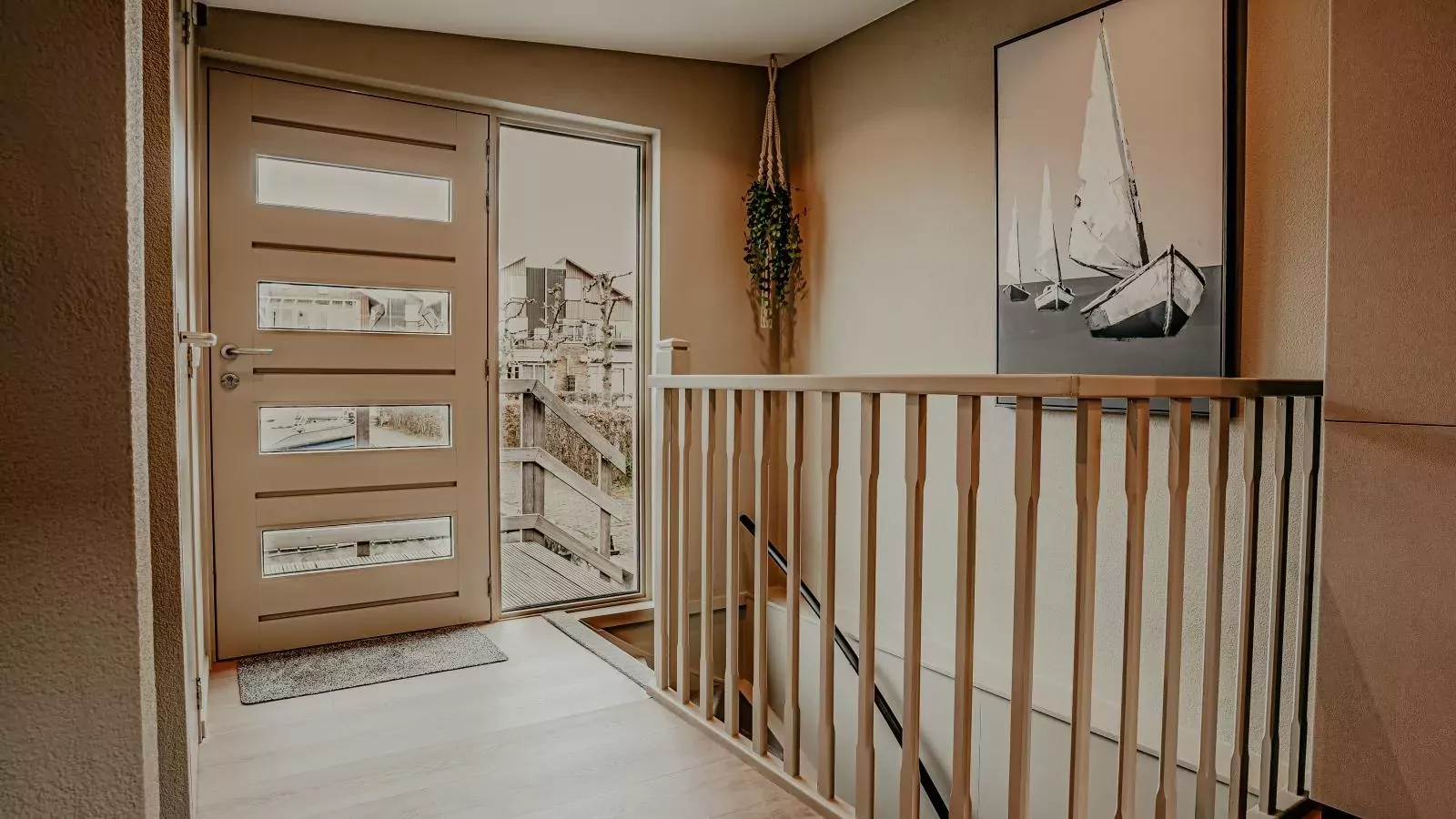 Woonark De Woude-Hall d'accueil