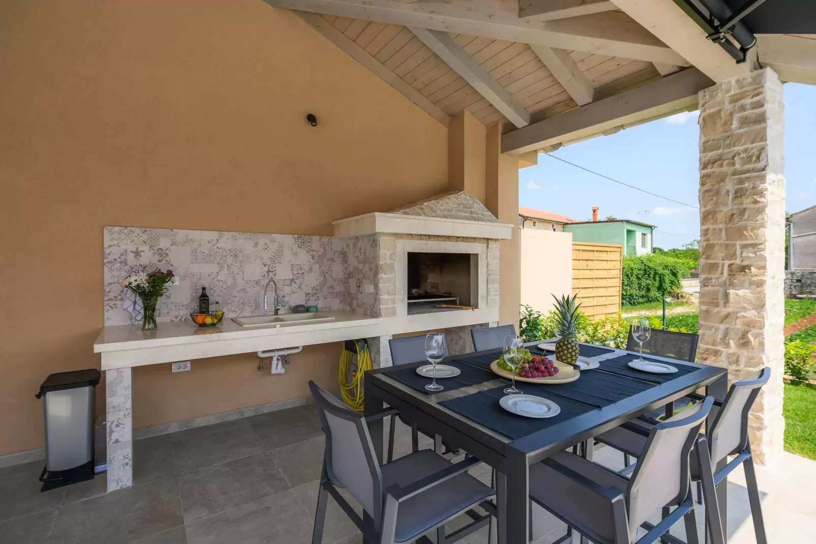 Villa Istra Maruzini-Terrassenbalkon
