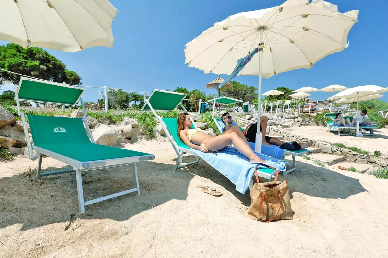 Holiday residence I Cormorani, Baja Sardinia-40 qm-Areas summer 1km