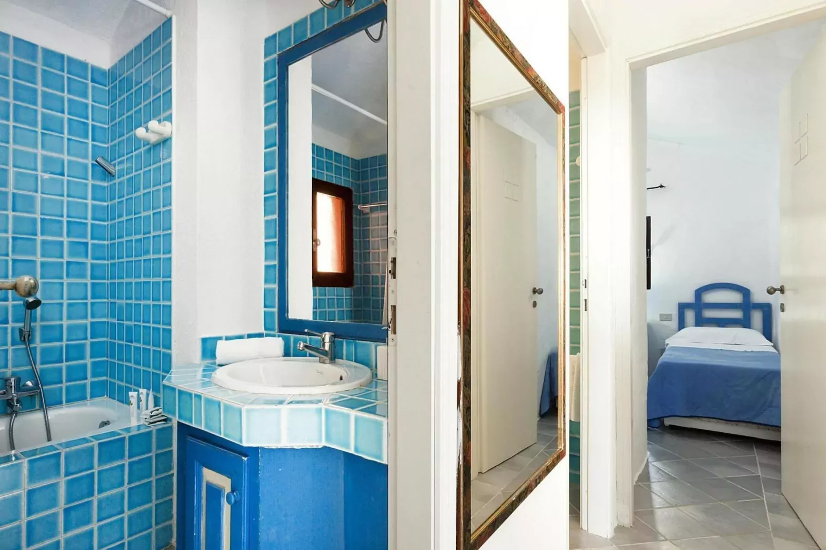 Holiday residence I Cormorani, Baja Sardinia-50 qm-Salle de bain