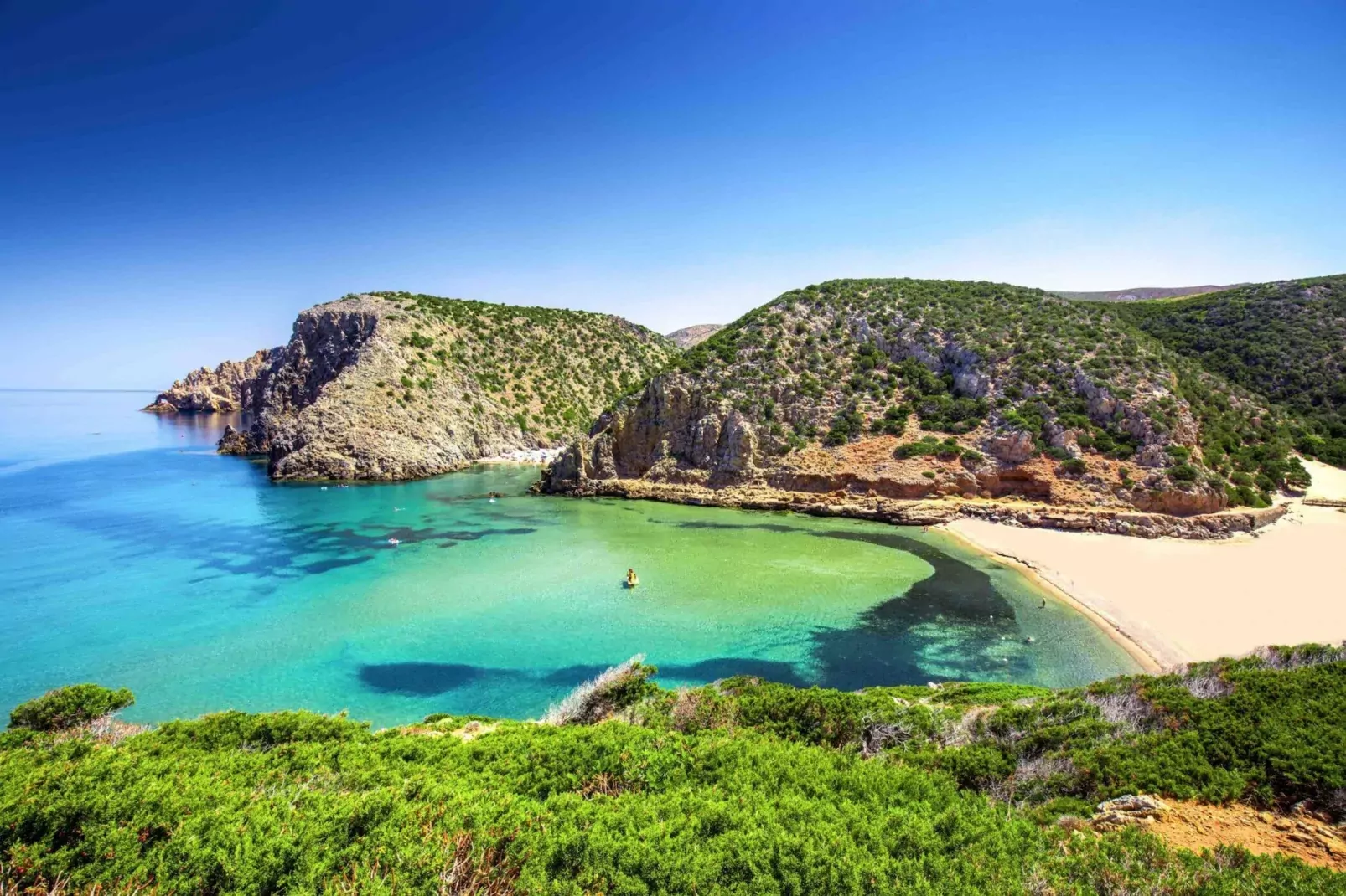 Holiday residence I Cormorani, Baja Sardinia-50 qm-Vue
