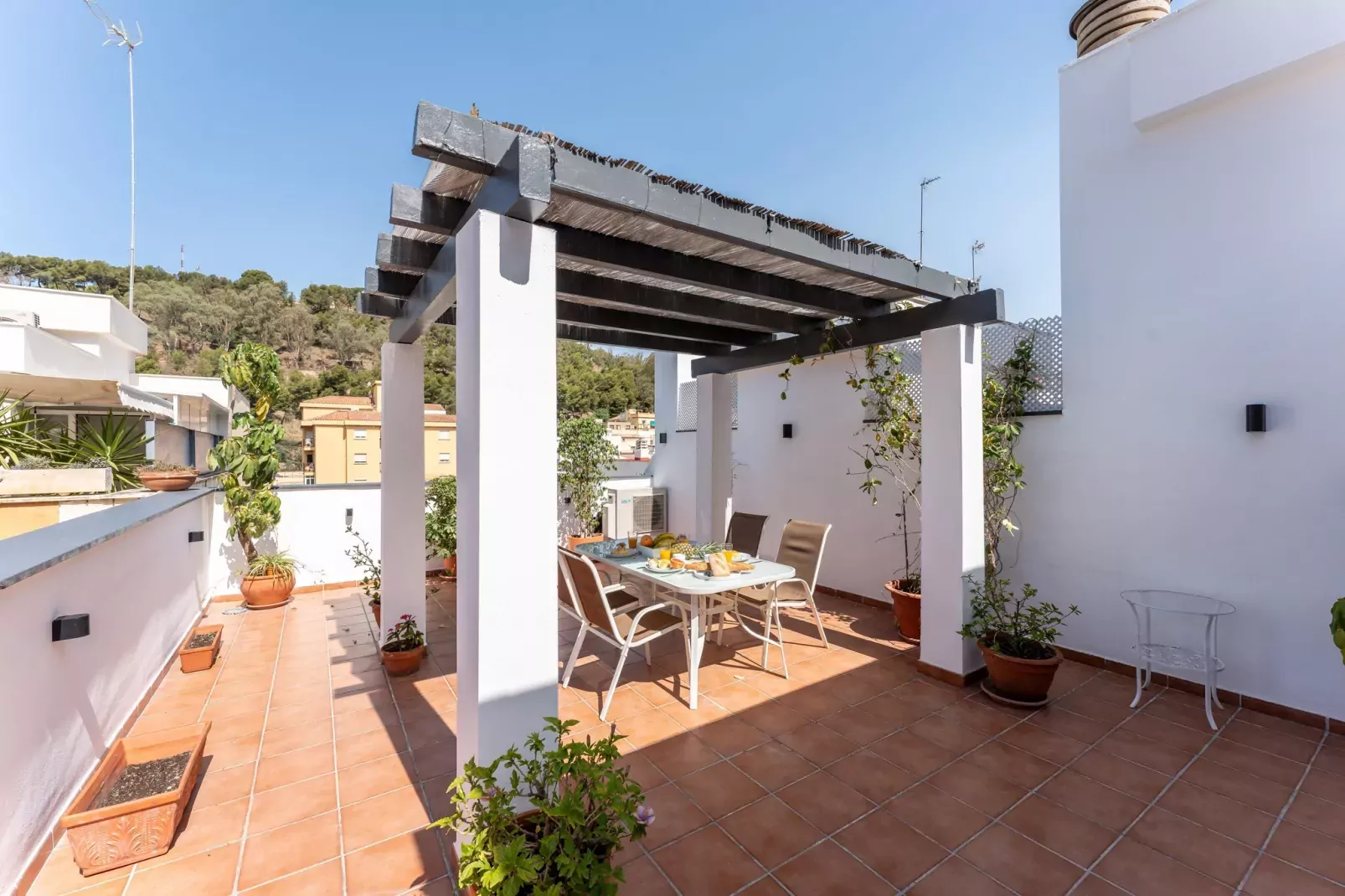 CT 252 - Faro's Malaga Citylights - Amazing Roof Terrace-Terrace balcony
