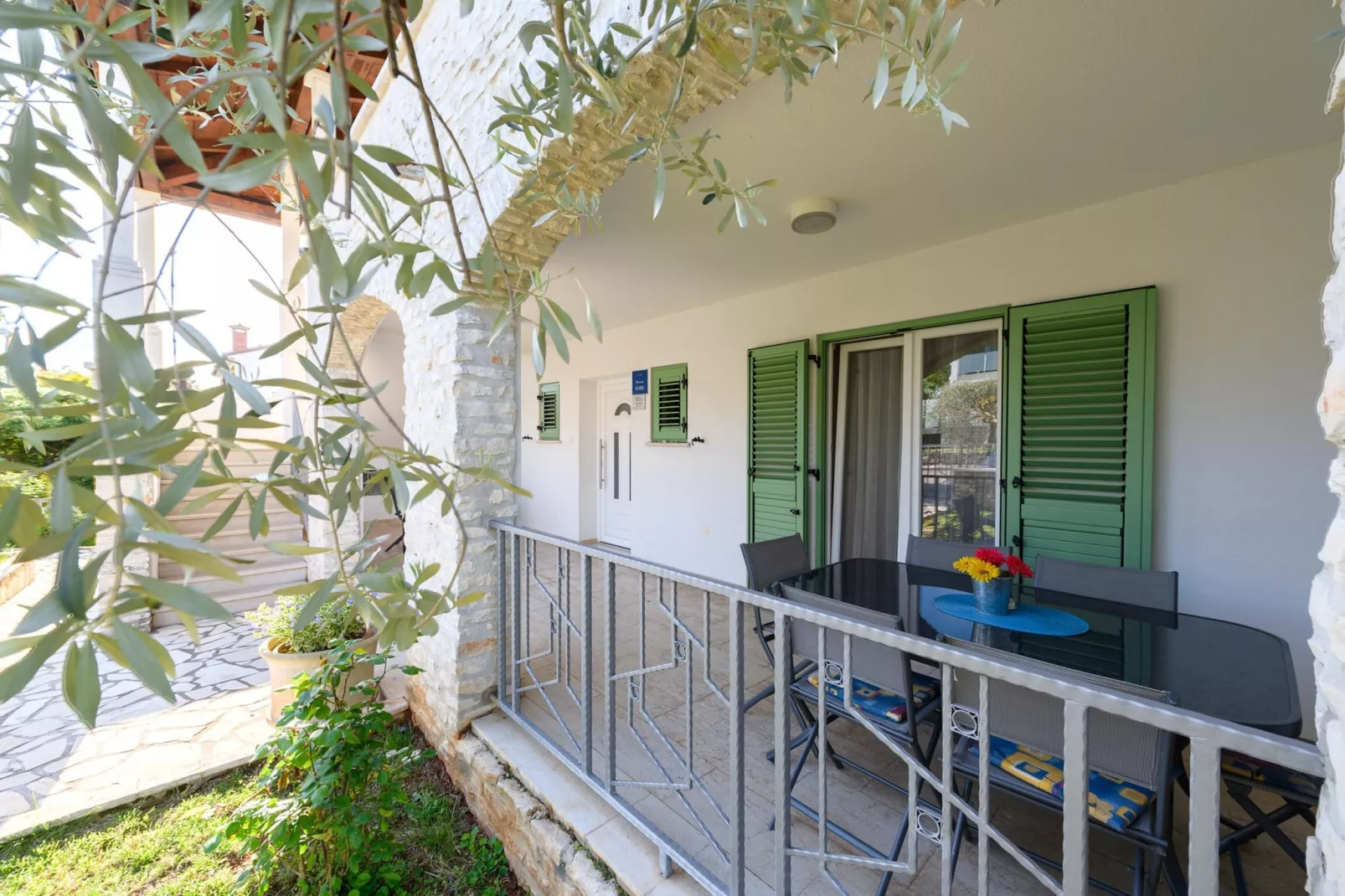 Apartment Inteuro Porec-Terrace balcony
