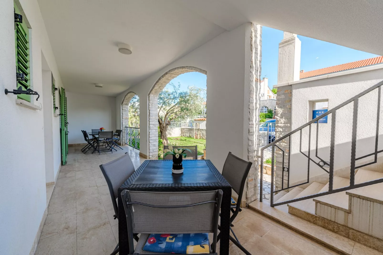 Apartment Inteuro Porec-Terrace balcony