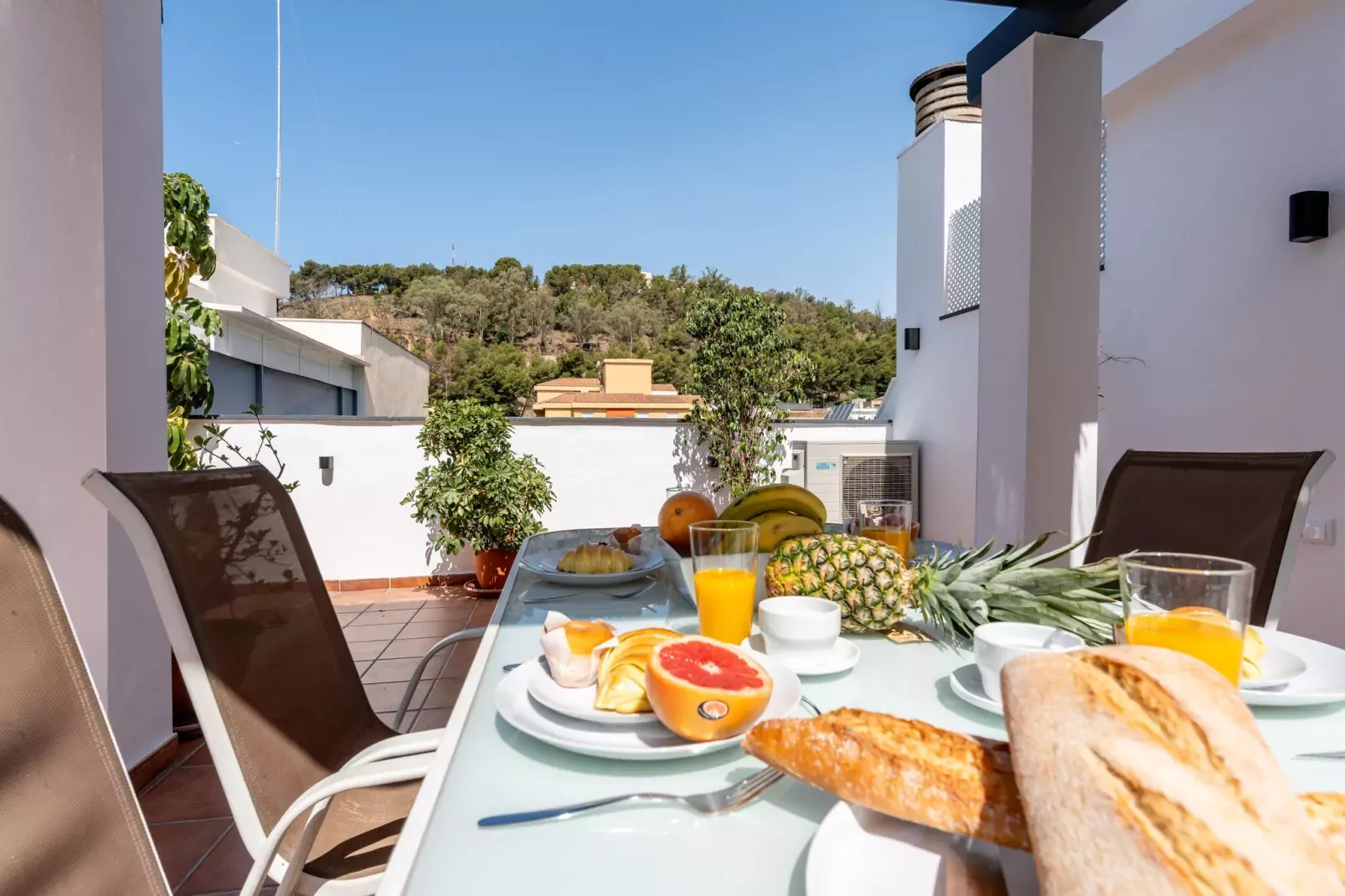 CT 252 - Faro's Malaga Citylights - Amazing Roof Terrace-Terrace balcony