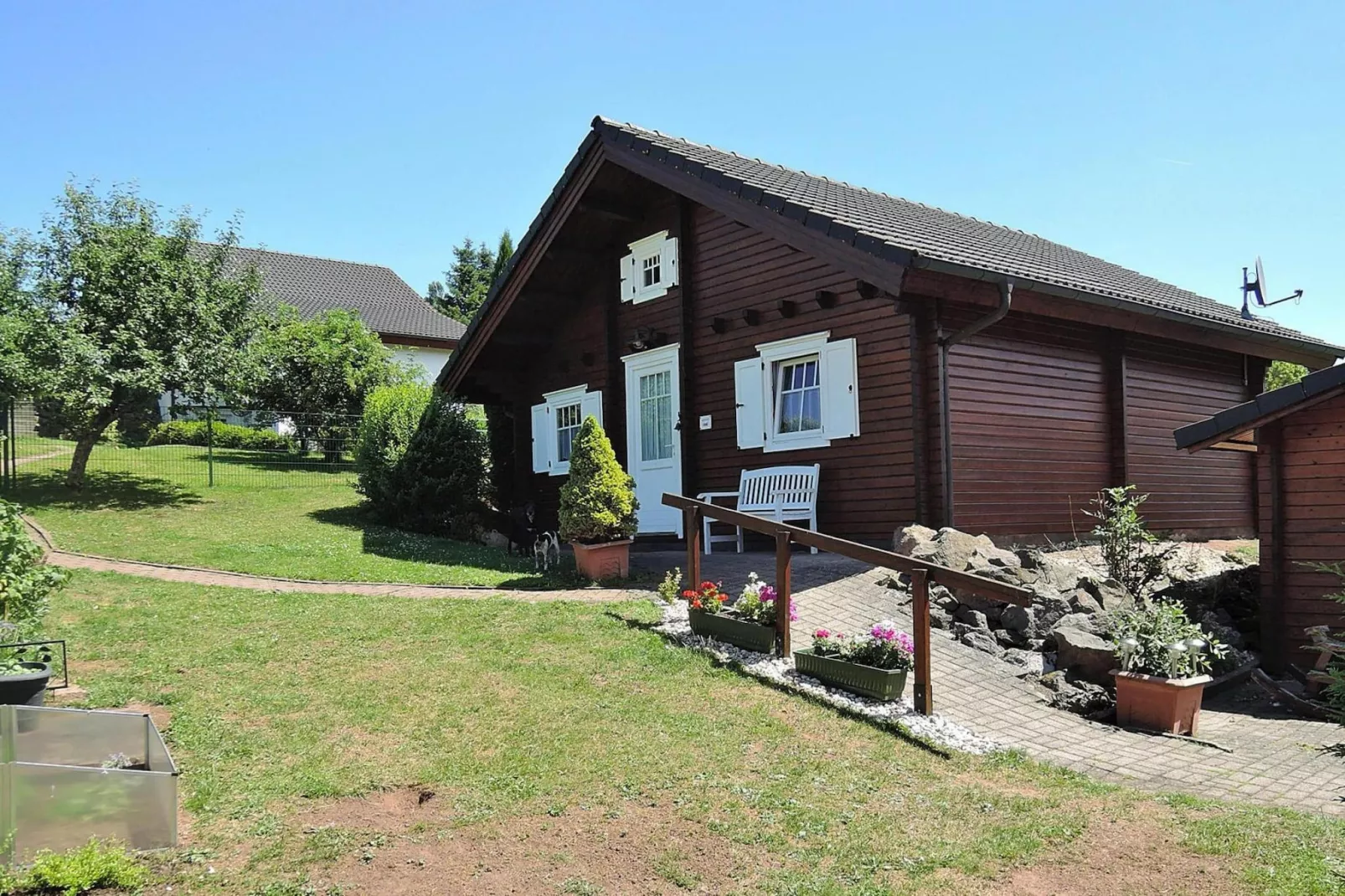 Ferienhaus Spatz 1-2 Pers-Exterior summer