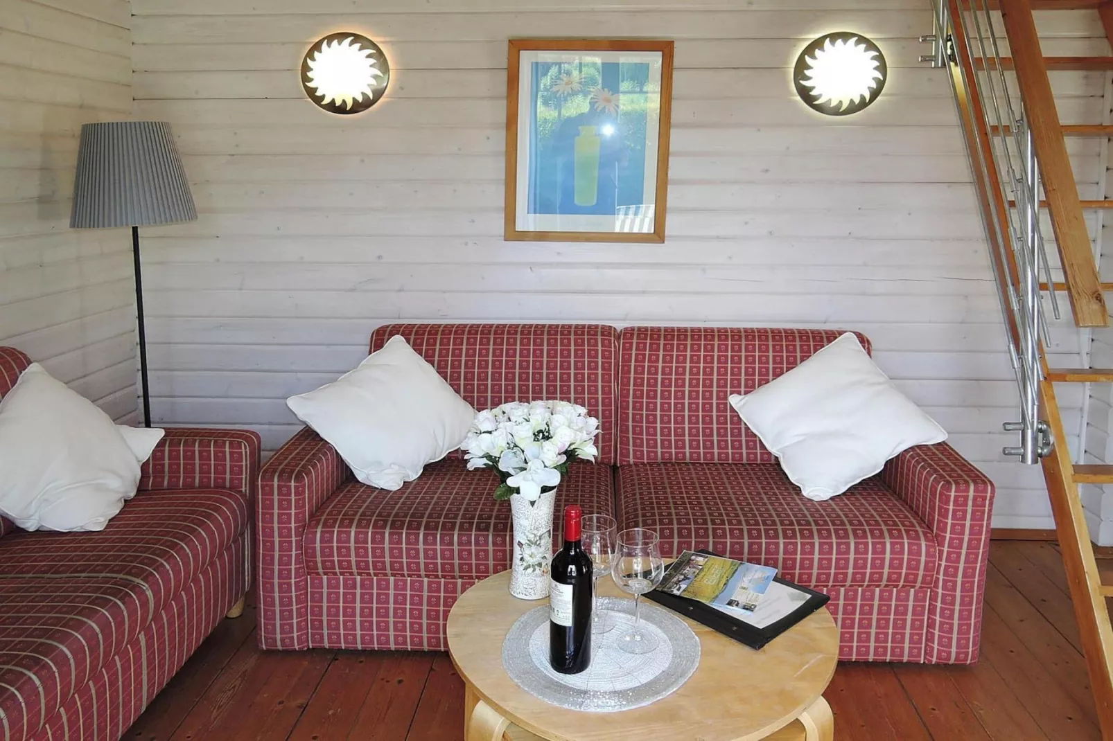 Ferienhaus Spatz 1-2 Pers-Living room