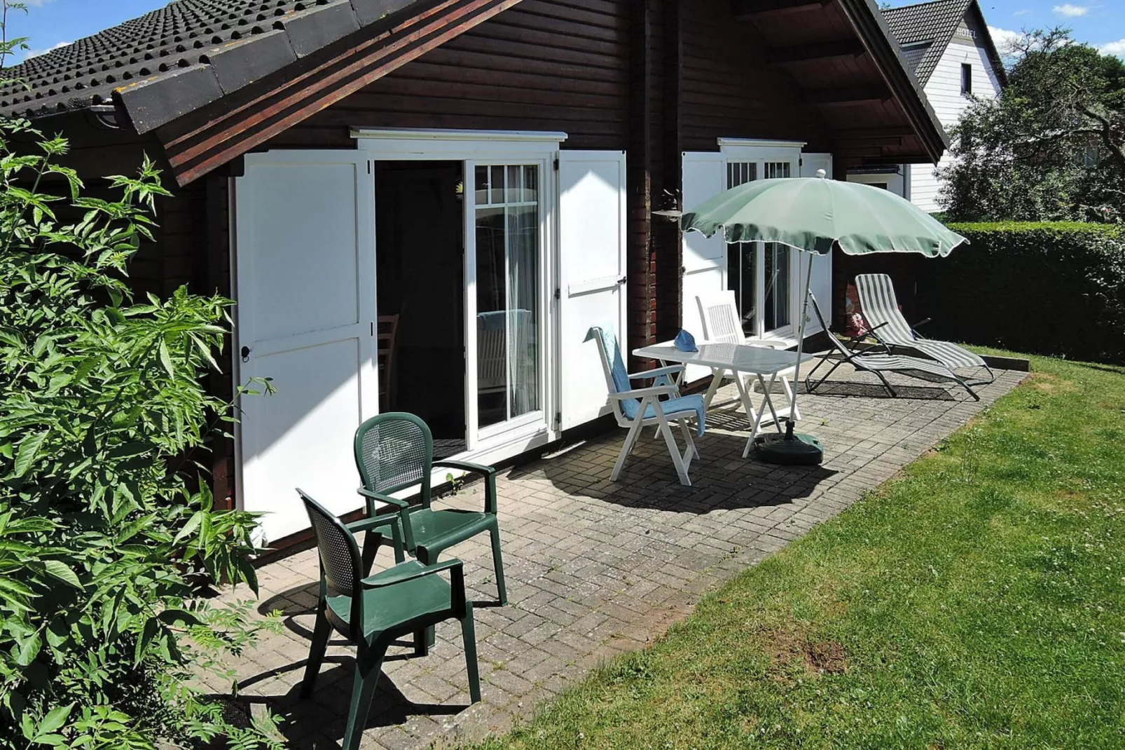 Ferienhaus Spatz 1-2 Pers-Terrace balcony