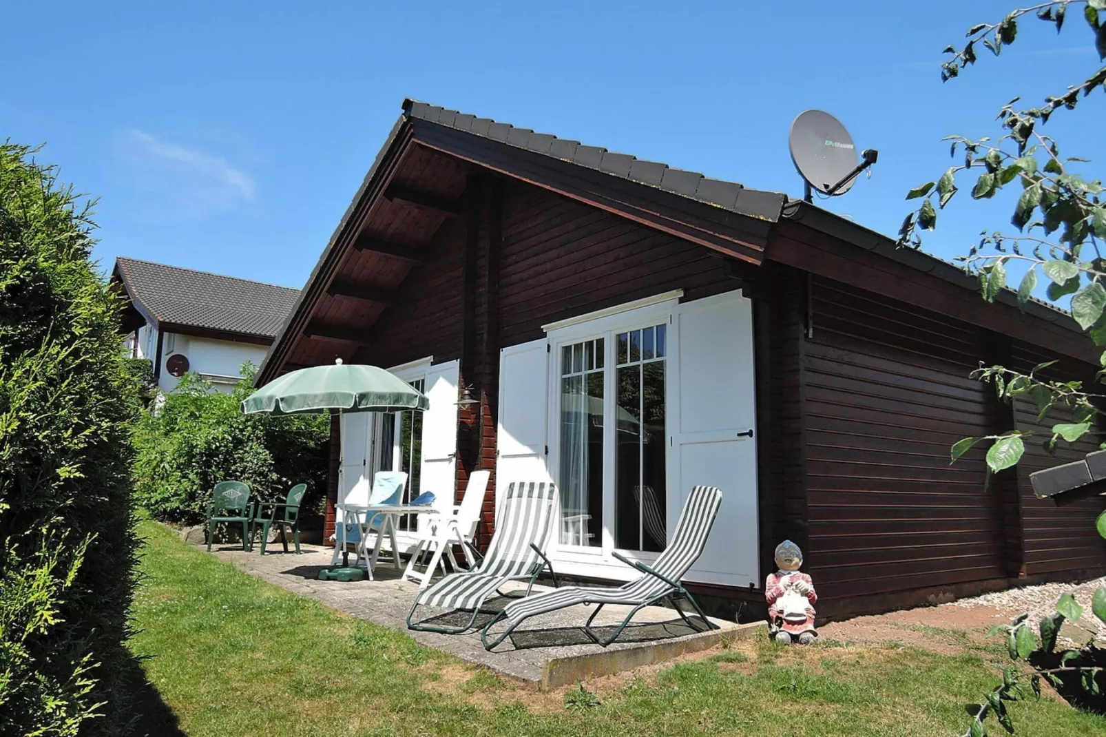 Ferienhaus Spatz 3 Pers-Exterior summer