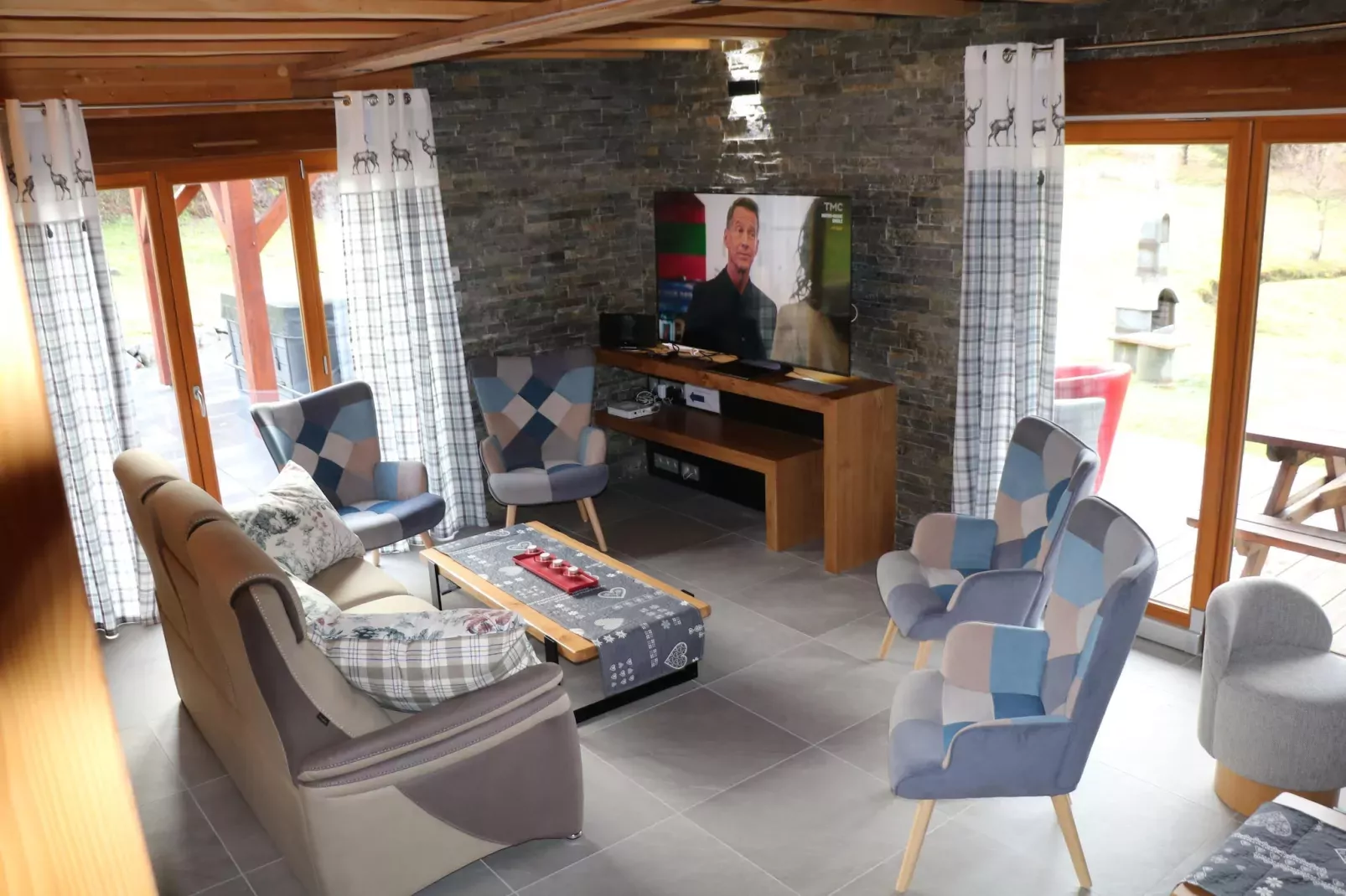 Chalet de montagne-Salon