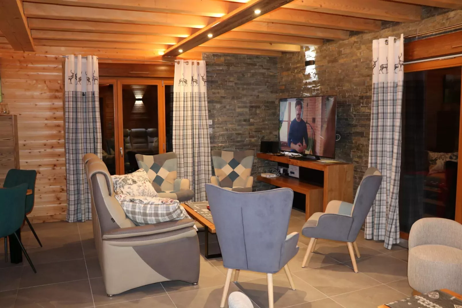 Chalet de montagne-Salon