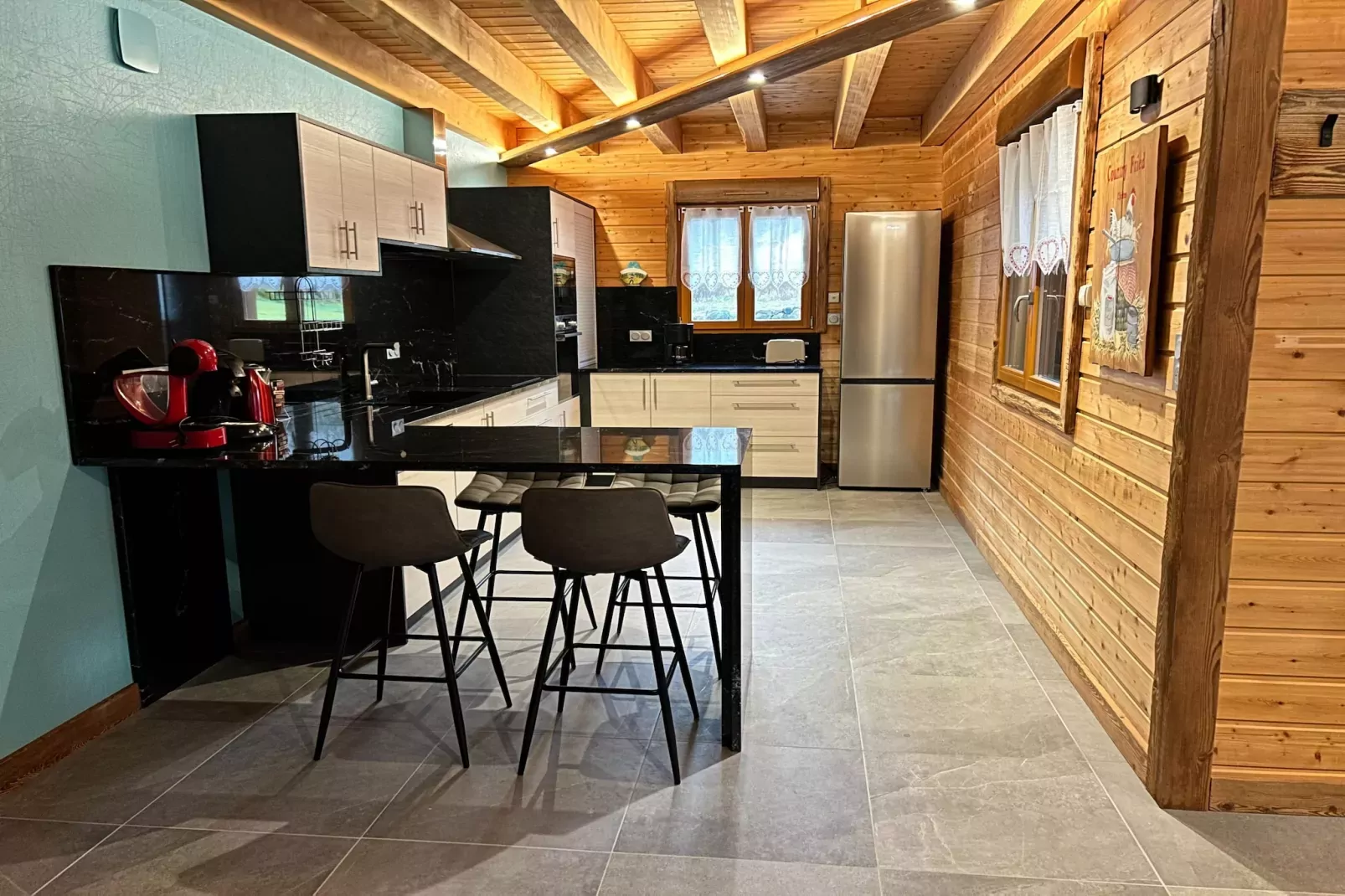 Chalet de montagne-Cuisine