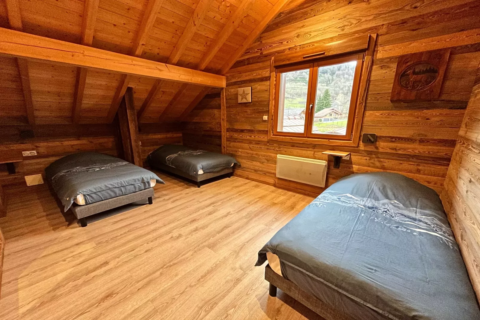 Chalet de montagne-Chambre