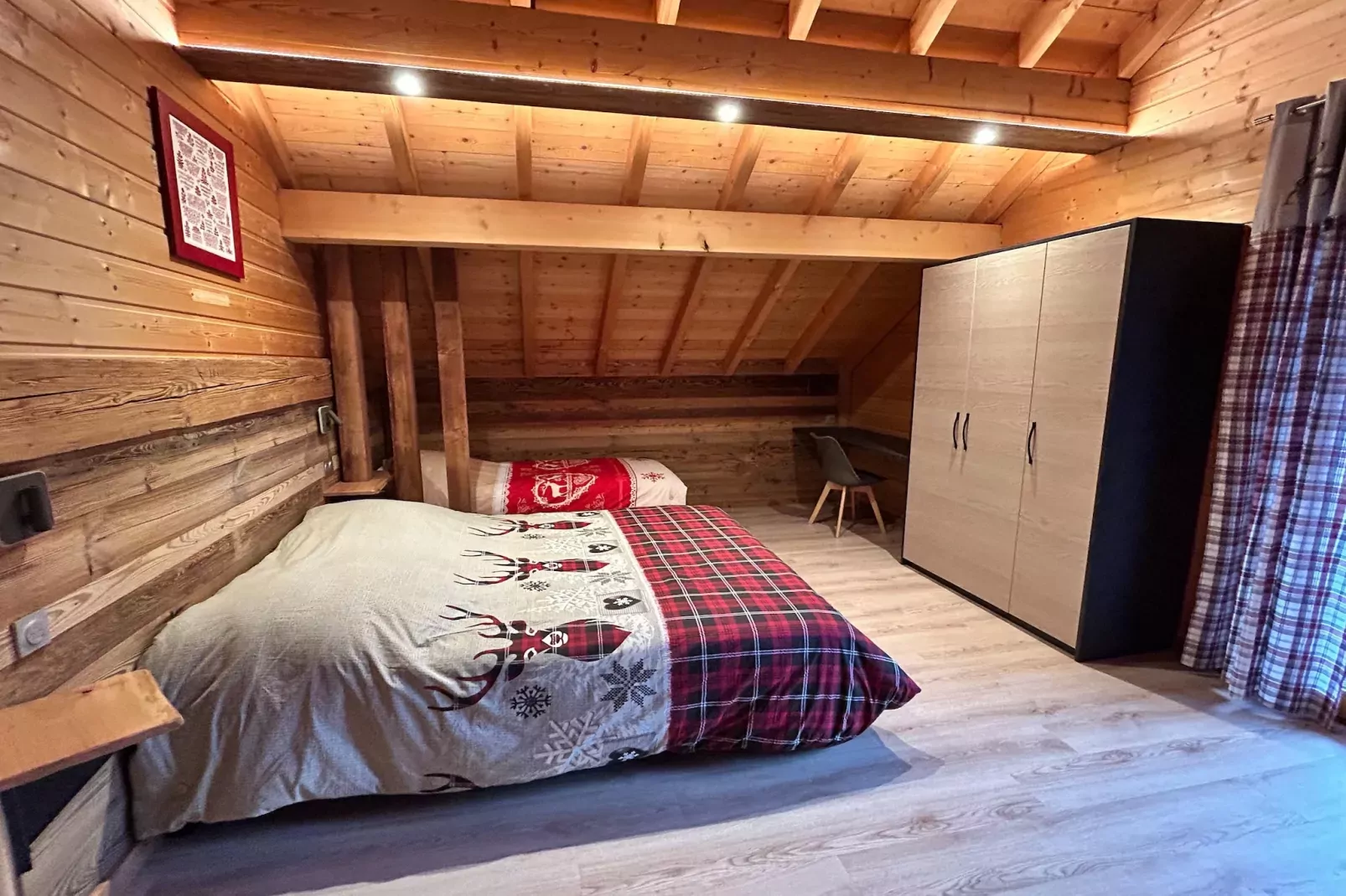 Chalet de montagne-Chambre