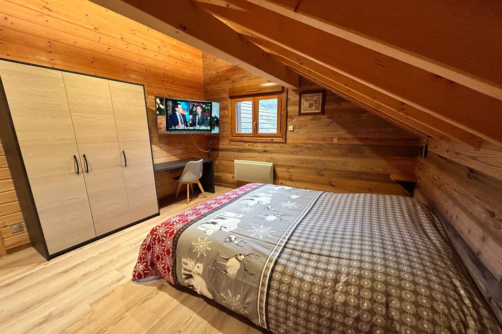 Chalet de montagne-Chambre