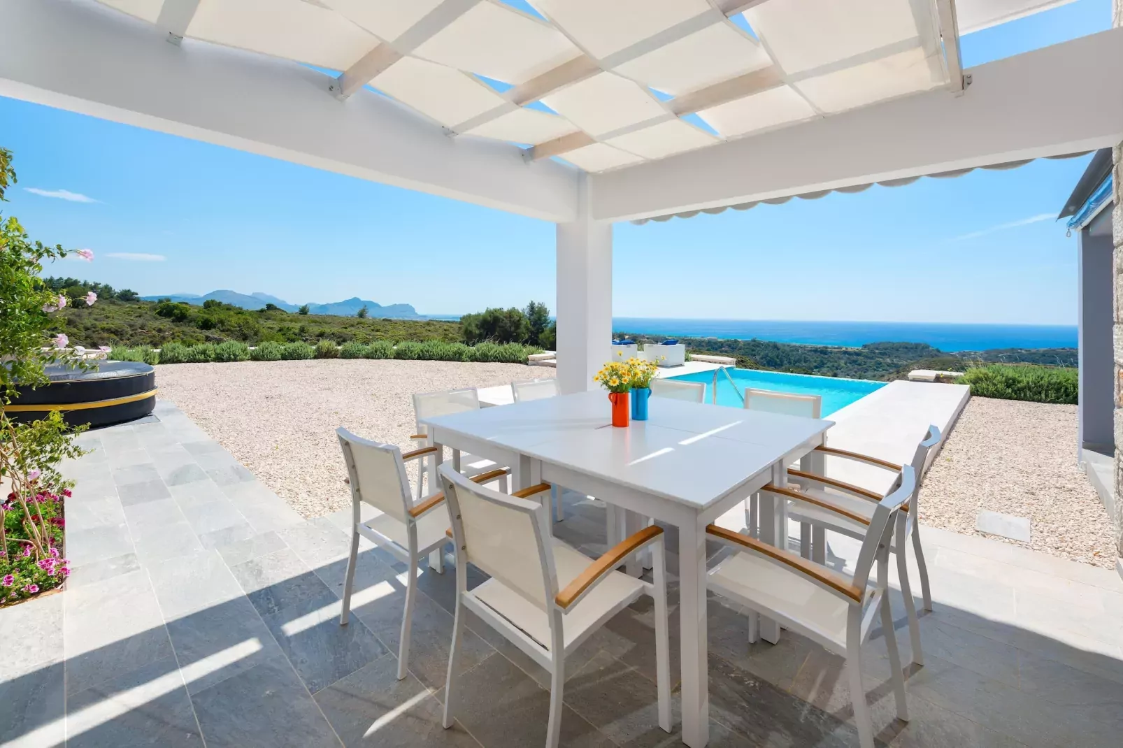Villa Canyon View-Terrace balcony