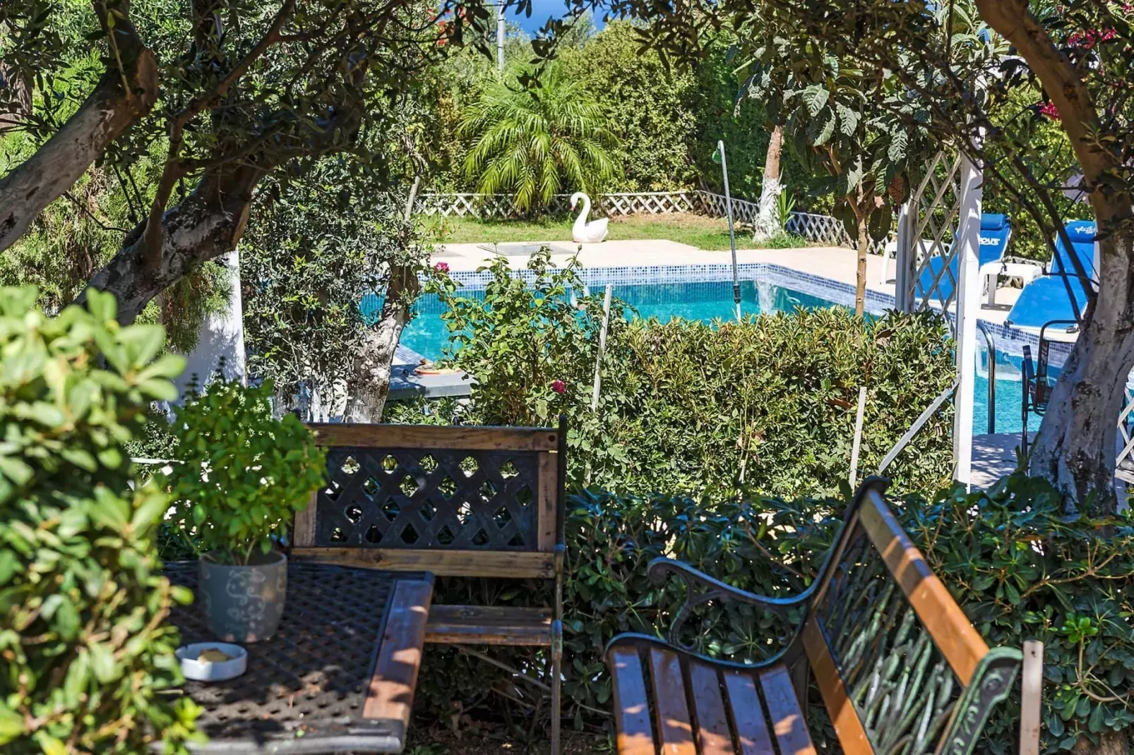 Holiday home, Marathokefala bei Kolimbari-Villa Marilena, ca. 100 qm, 6 pax-Jardin d'été