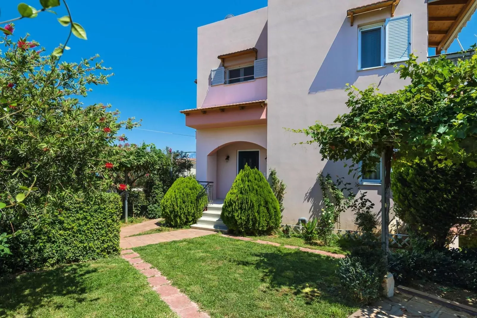 Holiday home, Marathokefala bei Kolimbari-Villa Marilena, ca. 100 qm, 6 pax-Extérieur été