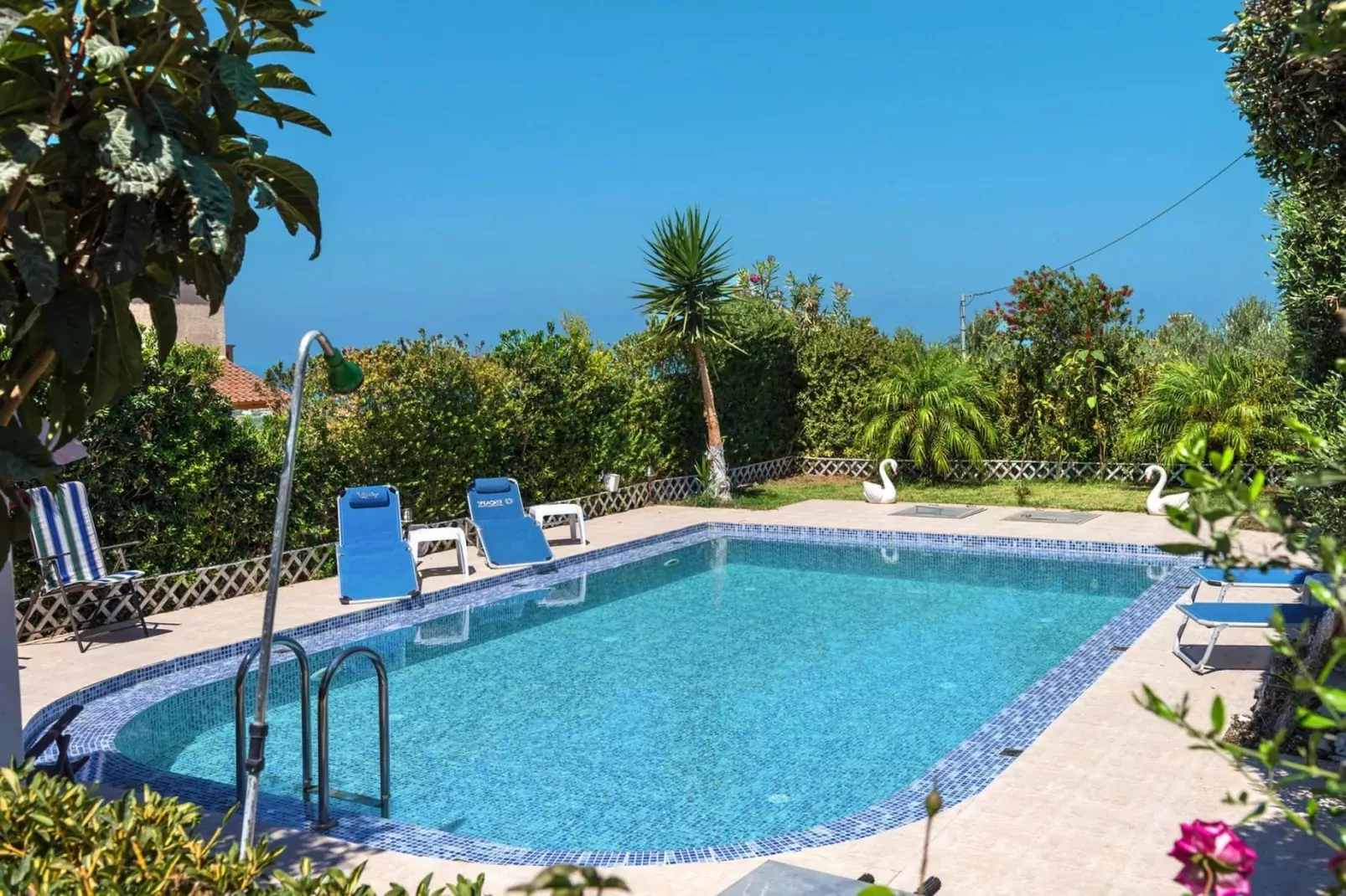 Holiday home, Marathokefala bei Kolimbari-Villa Marilena, ca. 100 qm, 6 pax-Piscine