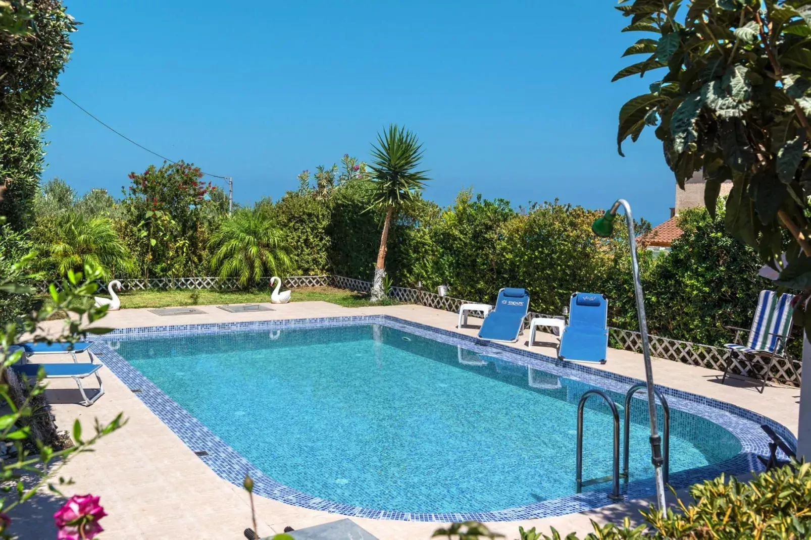 Holiday home, Marathokefala bei Kolimbari-Villa Marilena, ca. 100 qm, 6 pax-Piscine