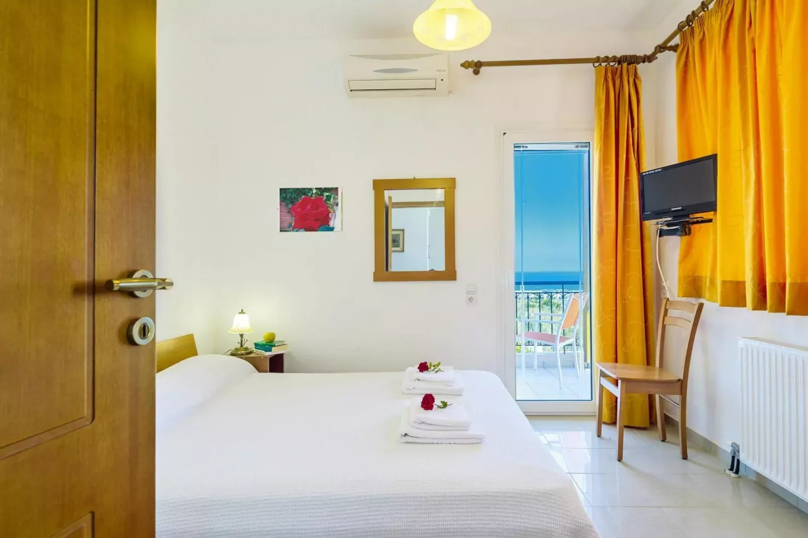 Holiday home, Marathokefala bei Kolimbari-Villa Marilena, ca. 100 qm, 6 pax-Chambre