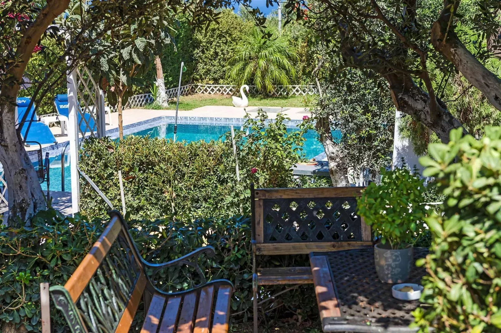 Holiday home, Marathokefala bei Kolimbari-Villa Marilena, ca. 100 qm, 6 pax-Jardin d'été