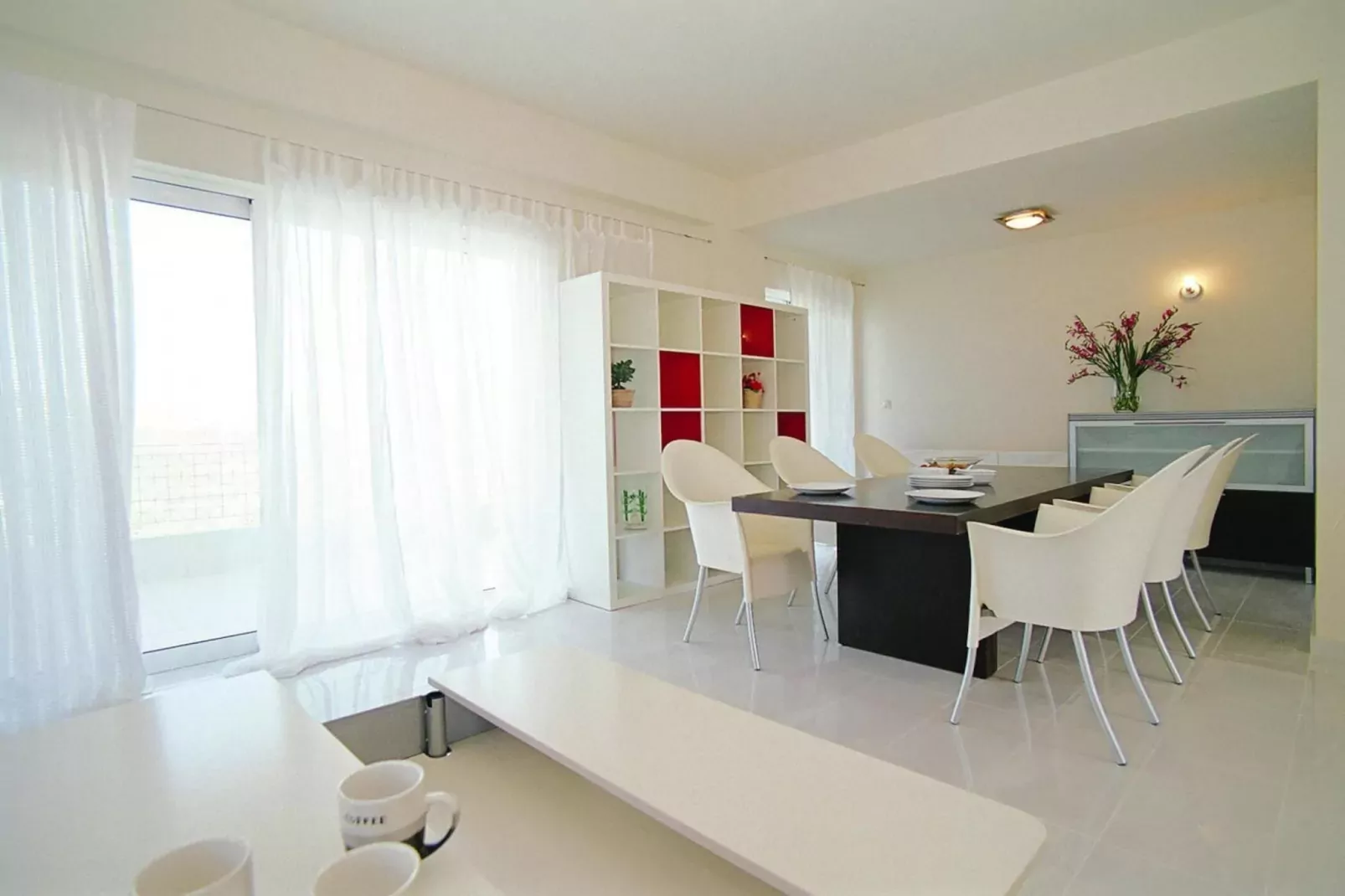 Holiday residence Rodanthi, Darmarochori-Villa Myrto, OG, ca. 170 qm, 6 Pax-Dining room