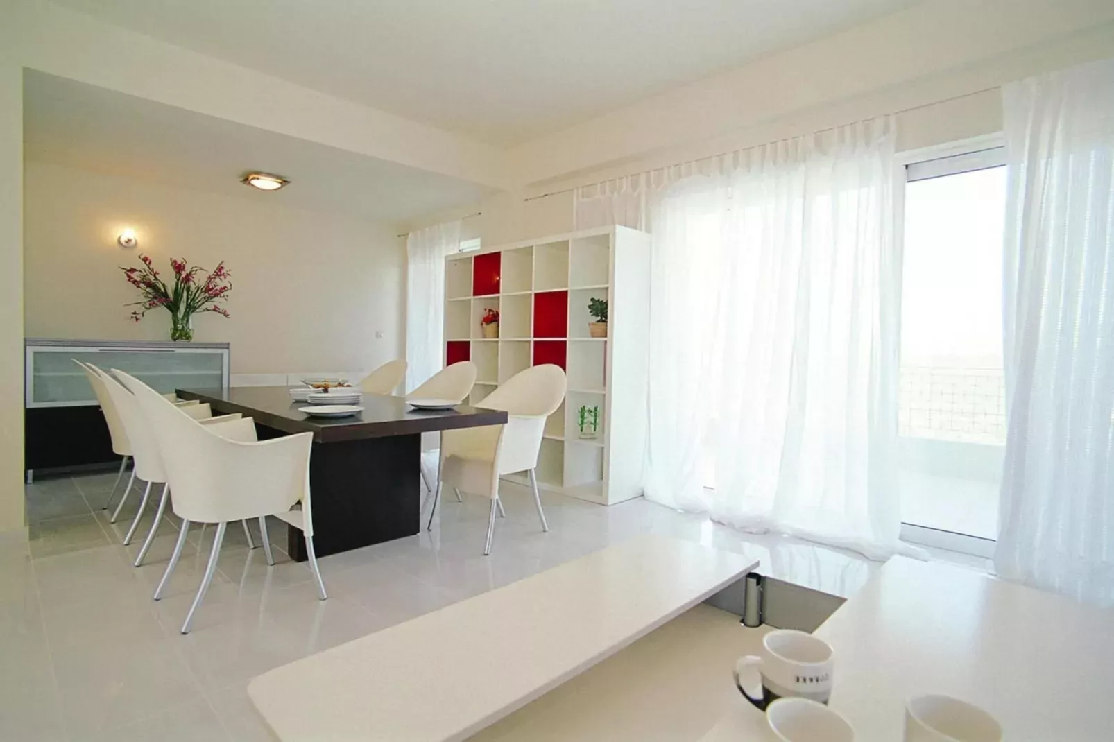 Holiday residence Rodanthi, Darmarochori-Villa Myrto, OG, ca. 170 qm, 6 Pax-Dining room