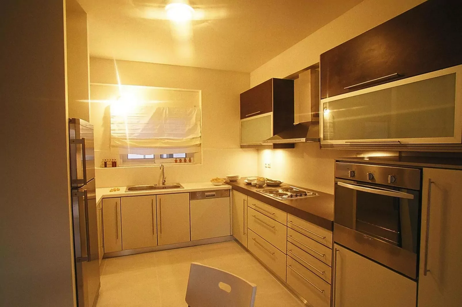 Holiday residence Rodanthi, Darmarochori-Villa Myrto, OG, ca. 170 qm, 6 Pax-Kitchen
