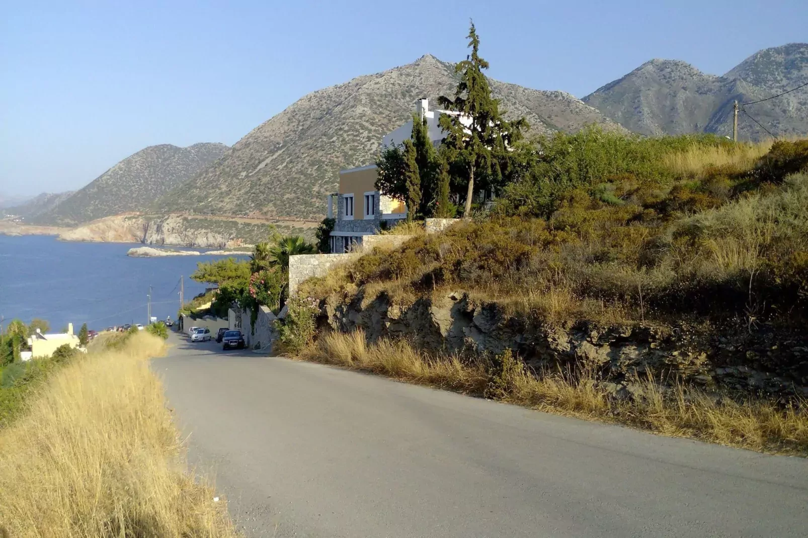 Holiday residence Rodanthi, Darmarochori-Villa Myrto, OG, ca. 170 qm, 6 Pax-View summer