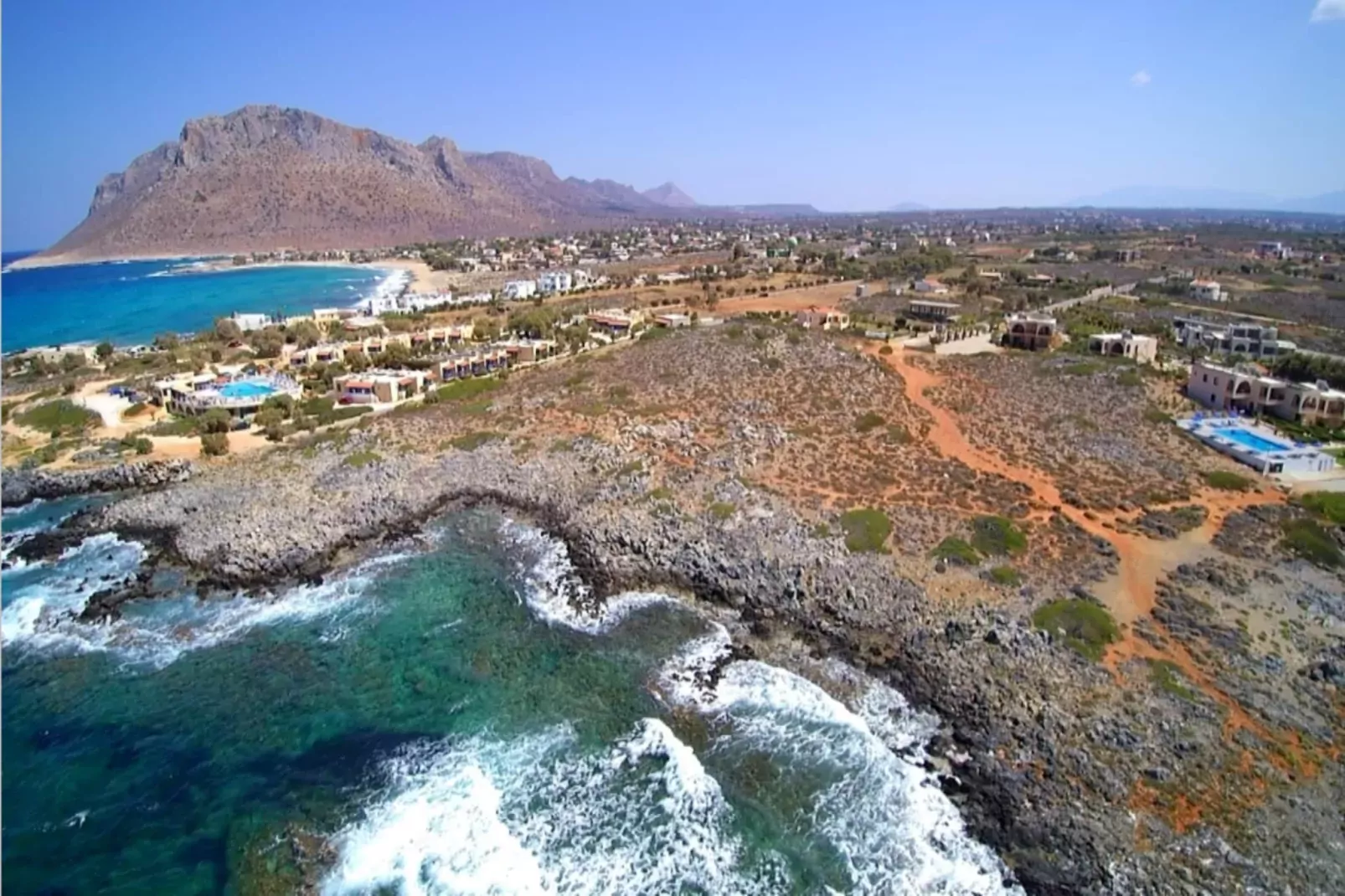 Holiday residence Rodanthi, Darmarochori-Villa Myrto, OG, ca. 170 qm, 6 Pax-Areas summer 5km